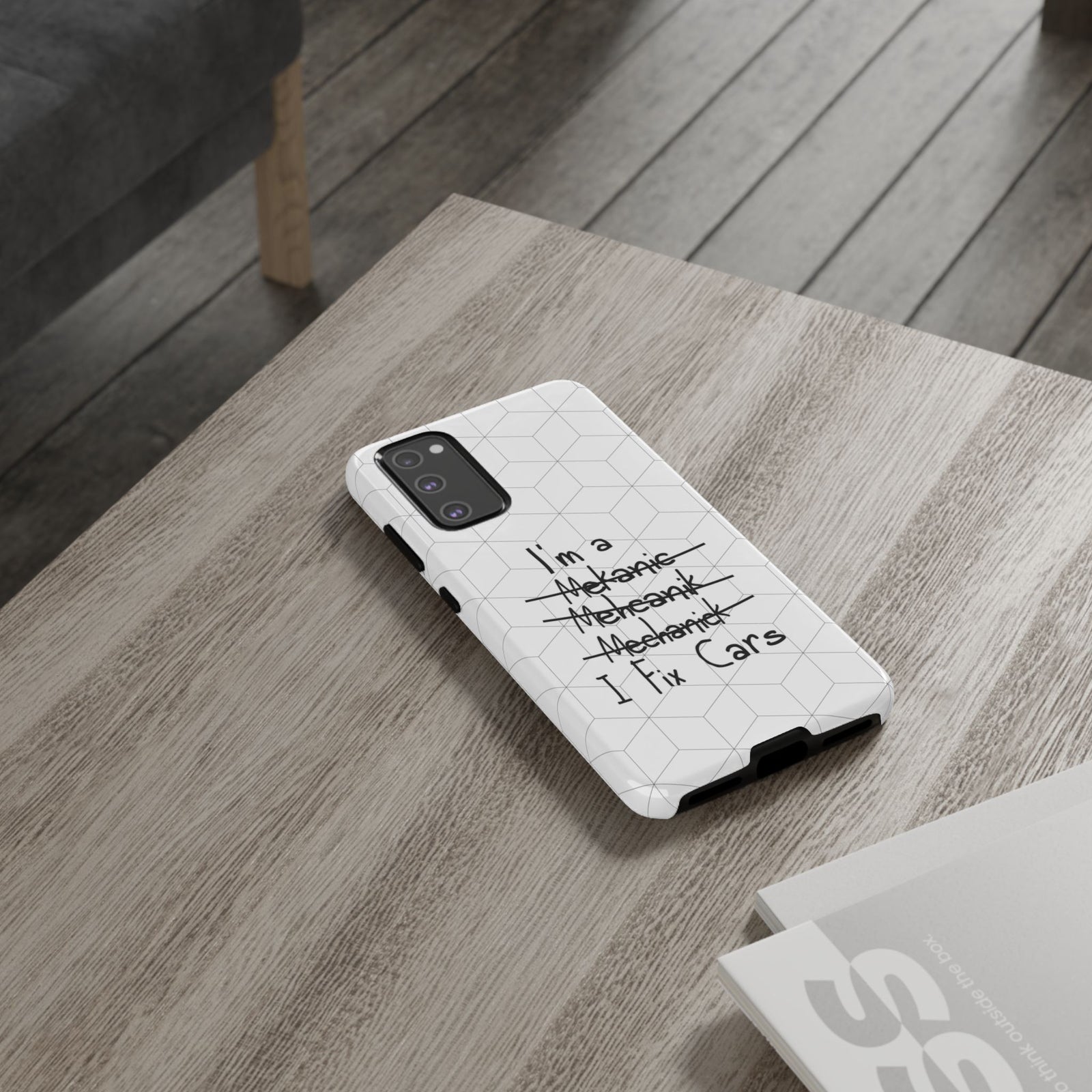 Mechanic I Fix Cars Funny Tough Phone Case | Car Guy Gift