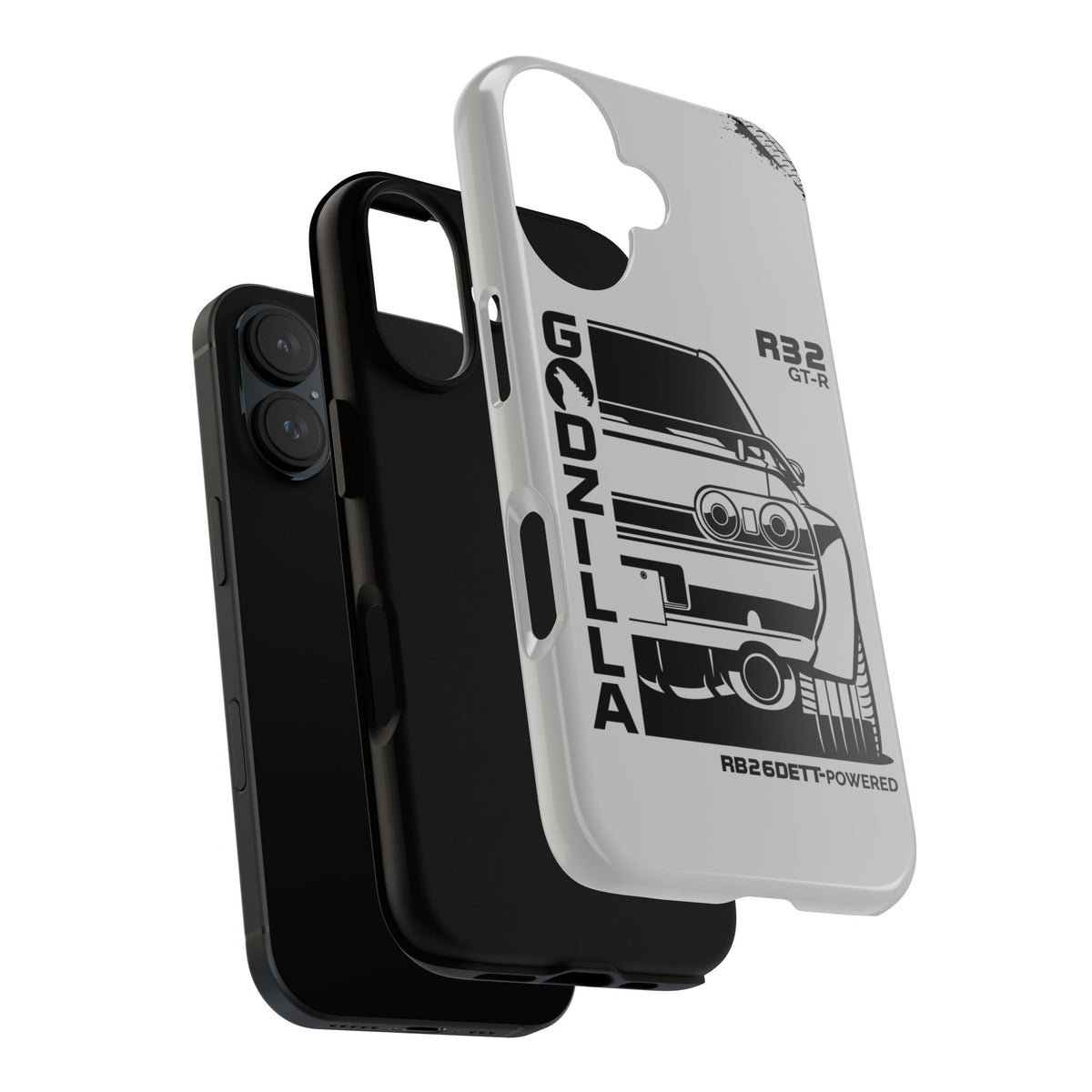 R32 Skyline GTR BNR32 Godzilla Tough Phone Case | JDM Car Gift
