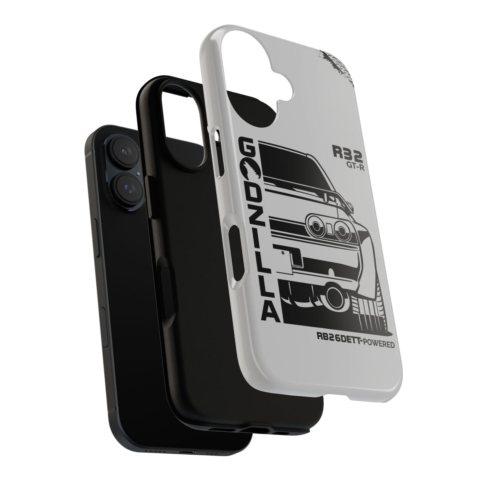 R32 Skyline GTR BNR32 Godzilla Tough Phone Case | JDM Car Gift