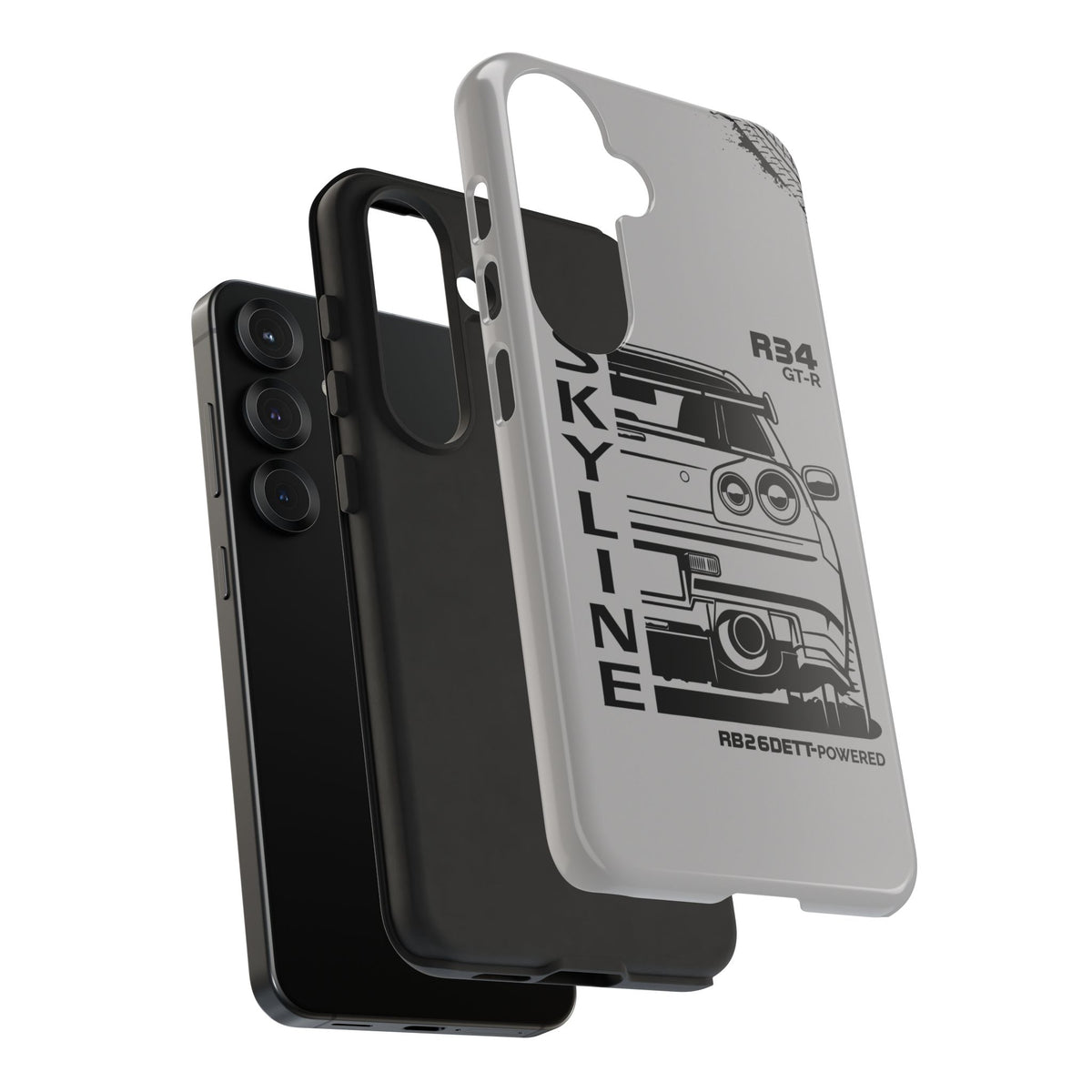 R34 Skyline GTR BNR34 Godzilla Tough Phone Case | JDM Car Gift