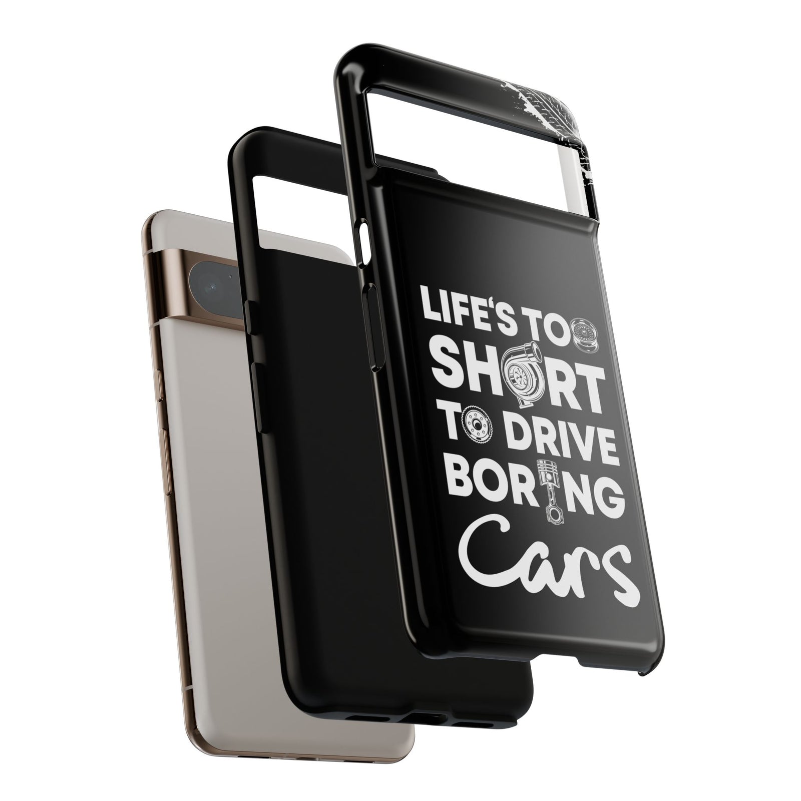 Life is Too Short to Drive Boring Cars Tough Phone Case | Car Gift