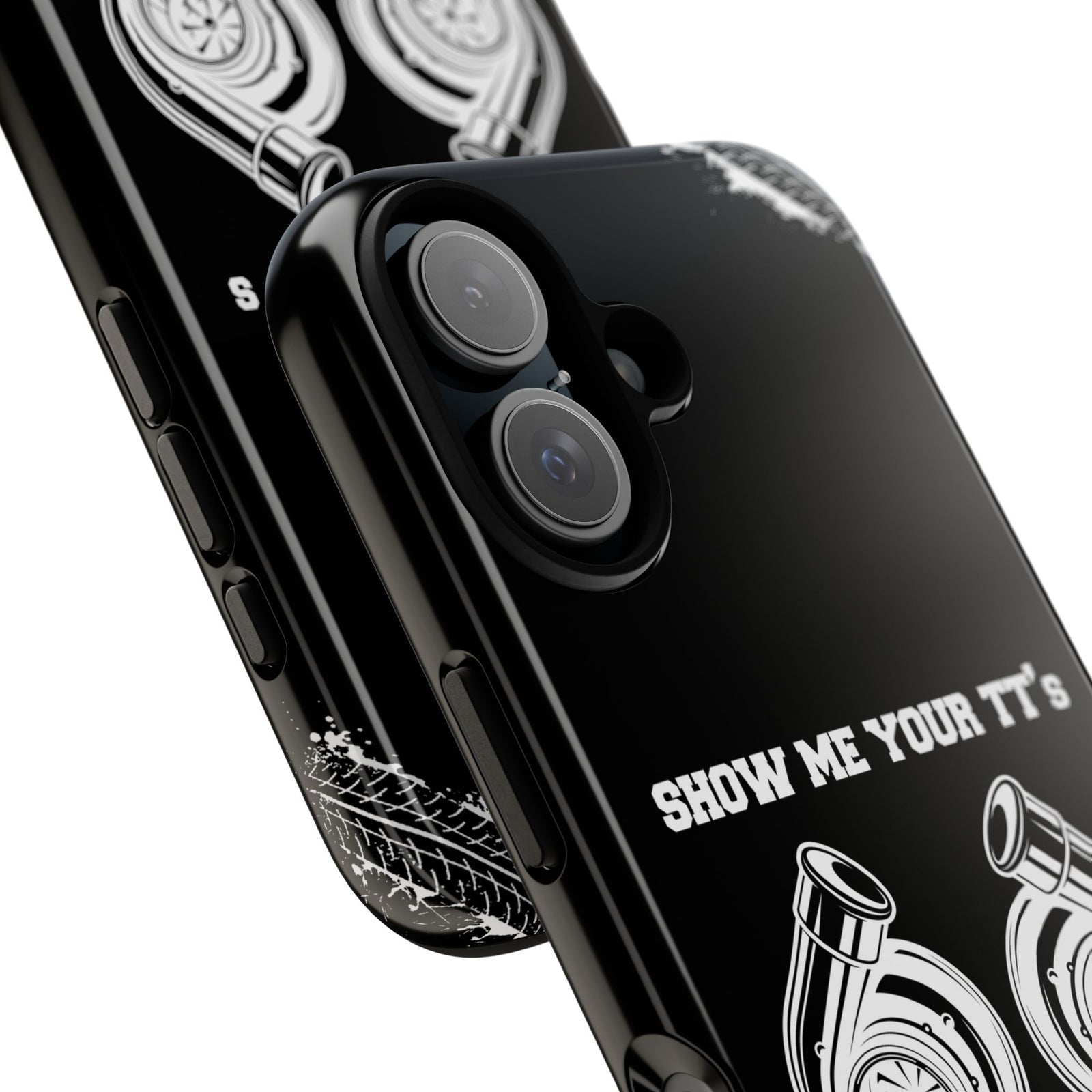 Show Me Your TTs Twin Turbo Tough Phone Case | Funny Car Guy Gift
