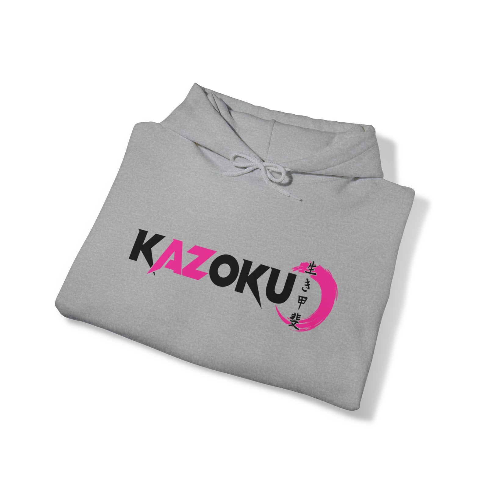 Kazoku Hoodie Pink - Design 1