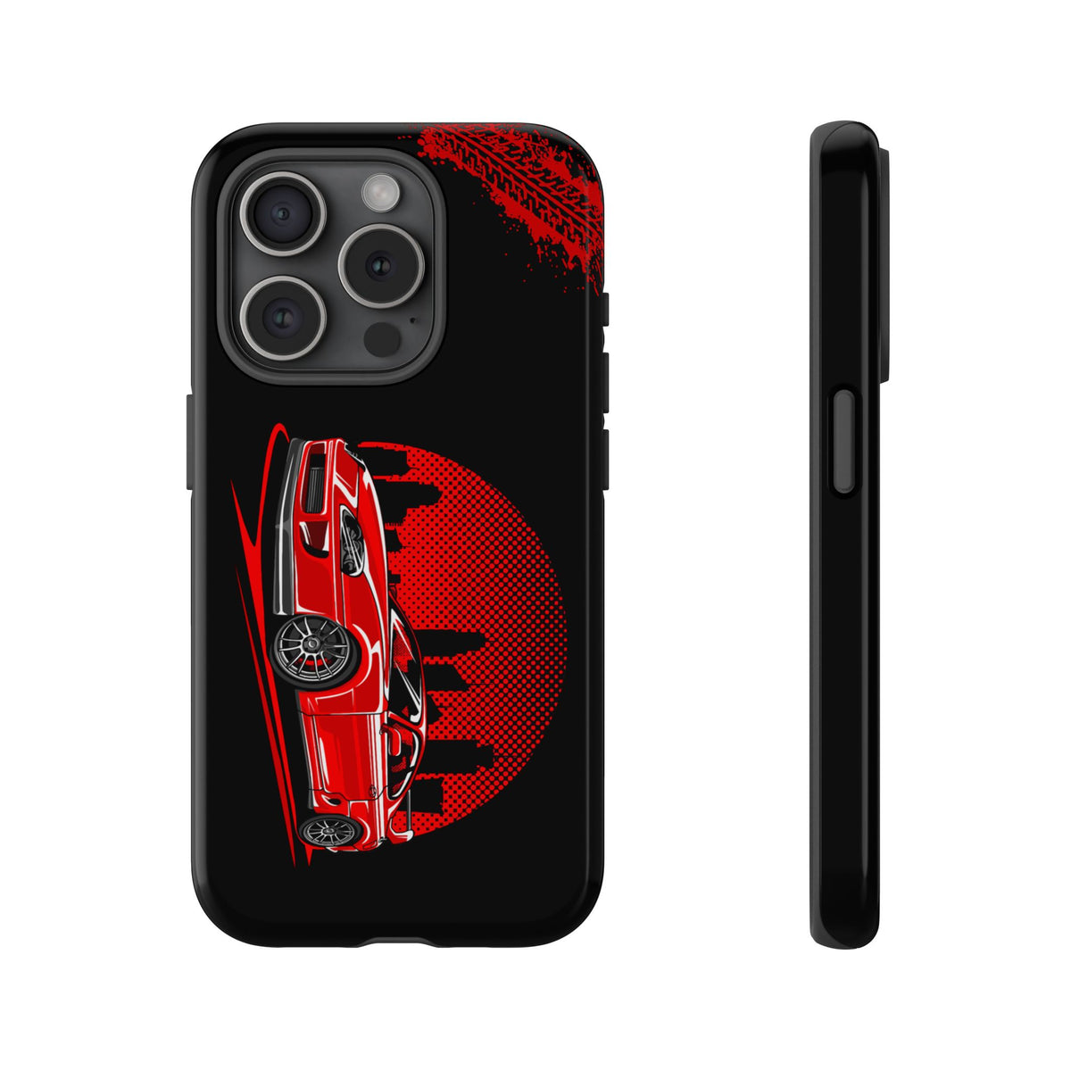 MKIV A80 Supra 2JZ Red City Tough Phone Case | JDM Car Guy Gift