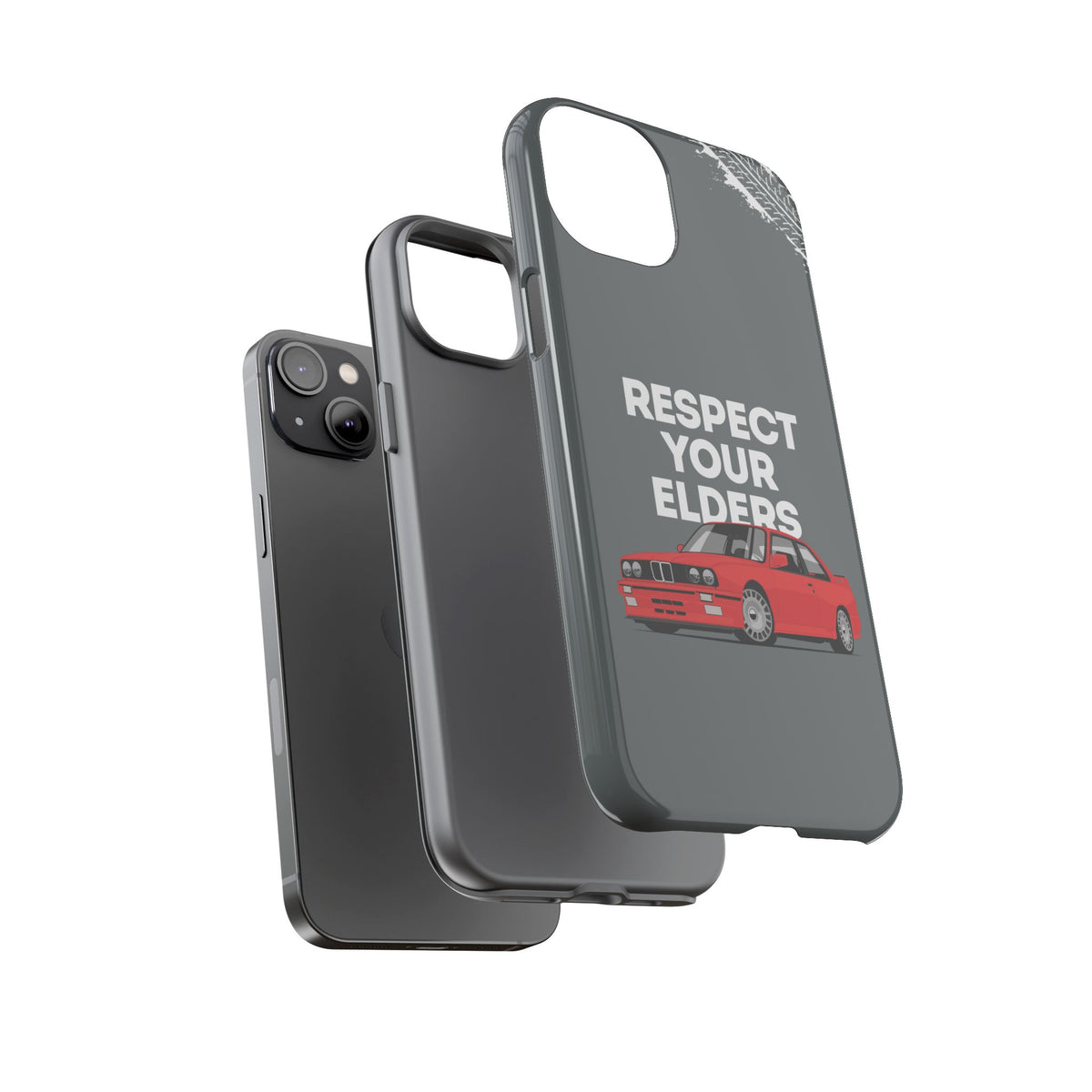 E30 M3 Respect Your Elders Tough Phone Case | Classic Car Guy Gift