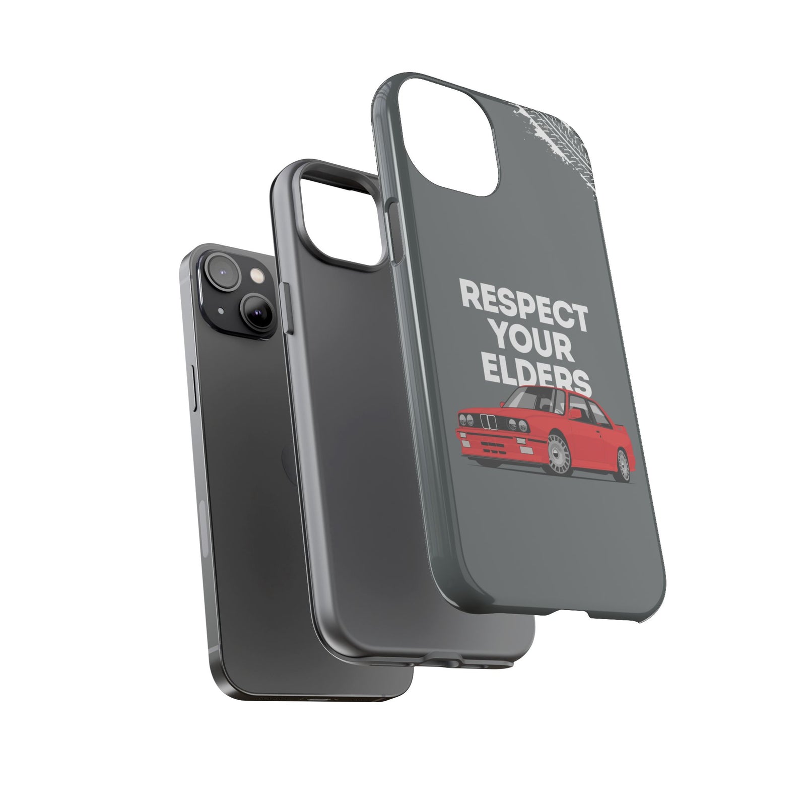 E30 M3 Respect Your Elders Tough Phone Case | Classic Car Guy Gift