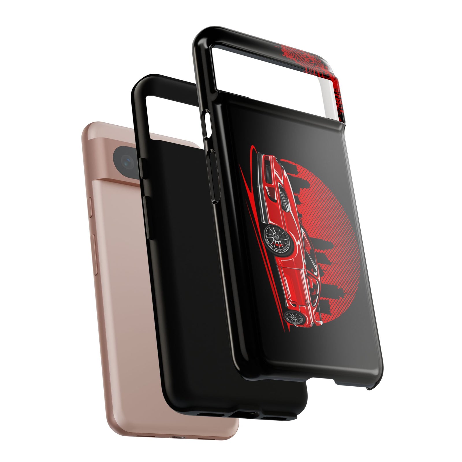 MKIV A80 Supra 2JZ Red City Tough Phone Case | JDM Car Guy Gift