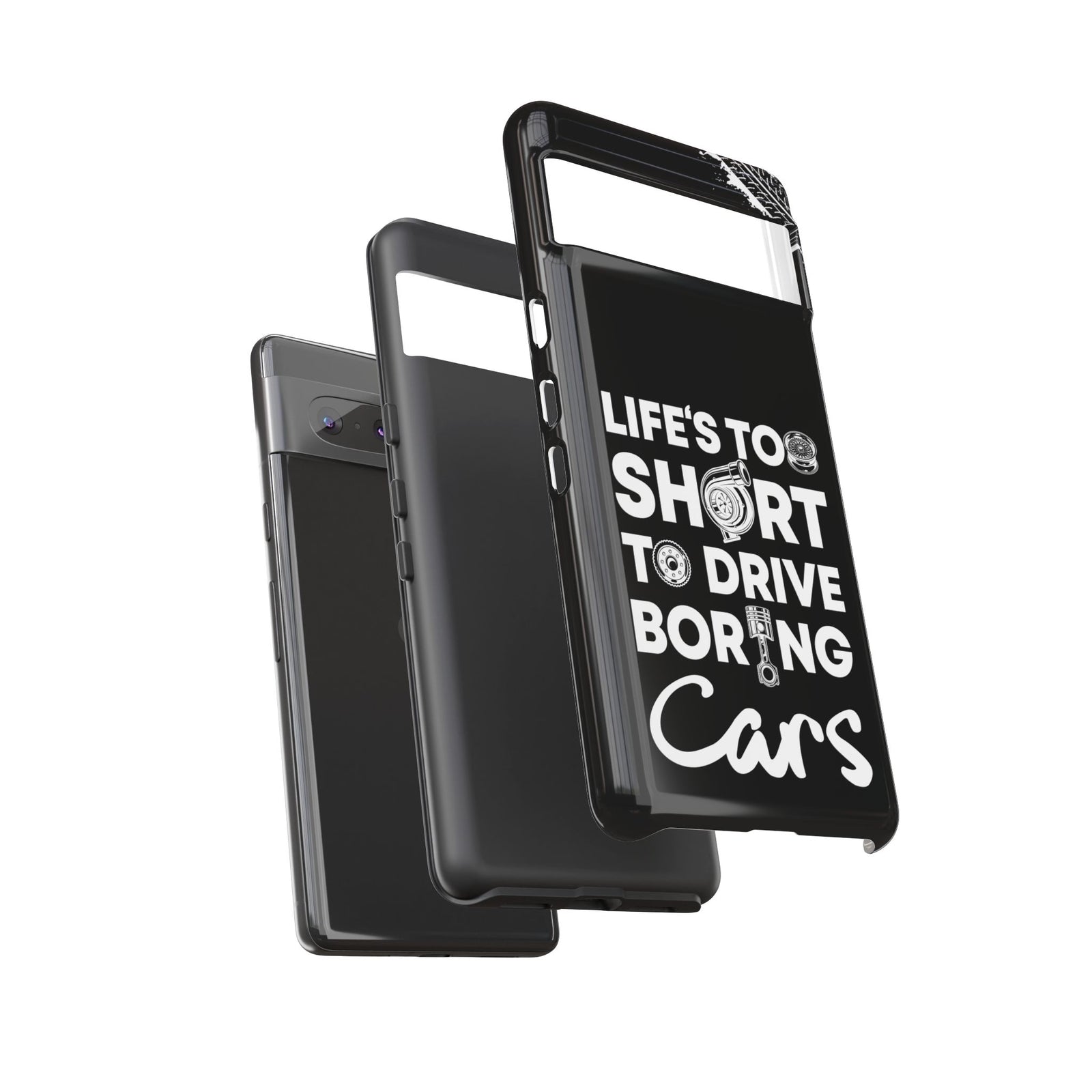 Life is Too Short to Drive Boring Cars Tough Phone Case | Car Gift