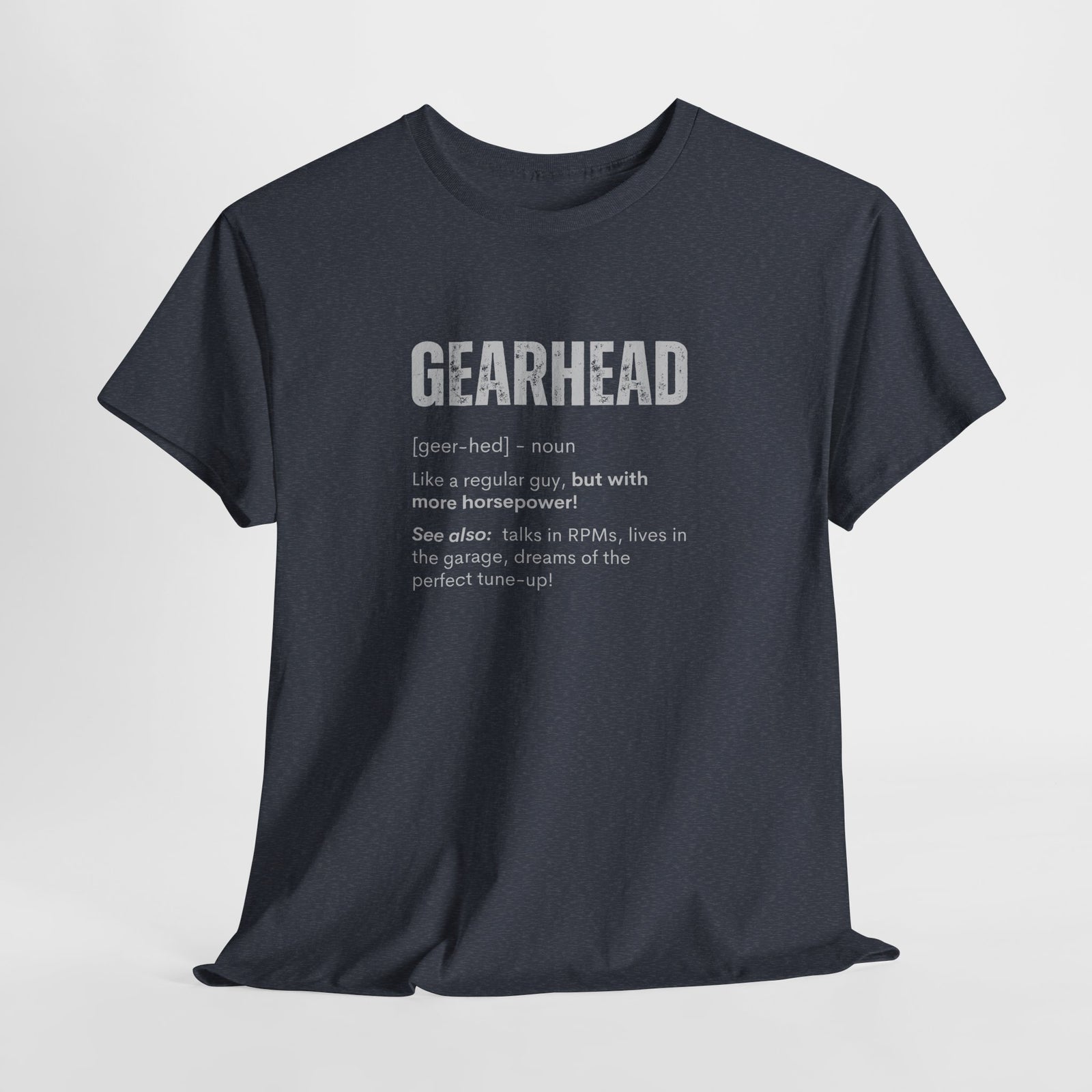 Gearhead Definition t-shirt back view | Funny car guy tee | 365CarMods