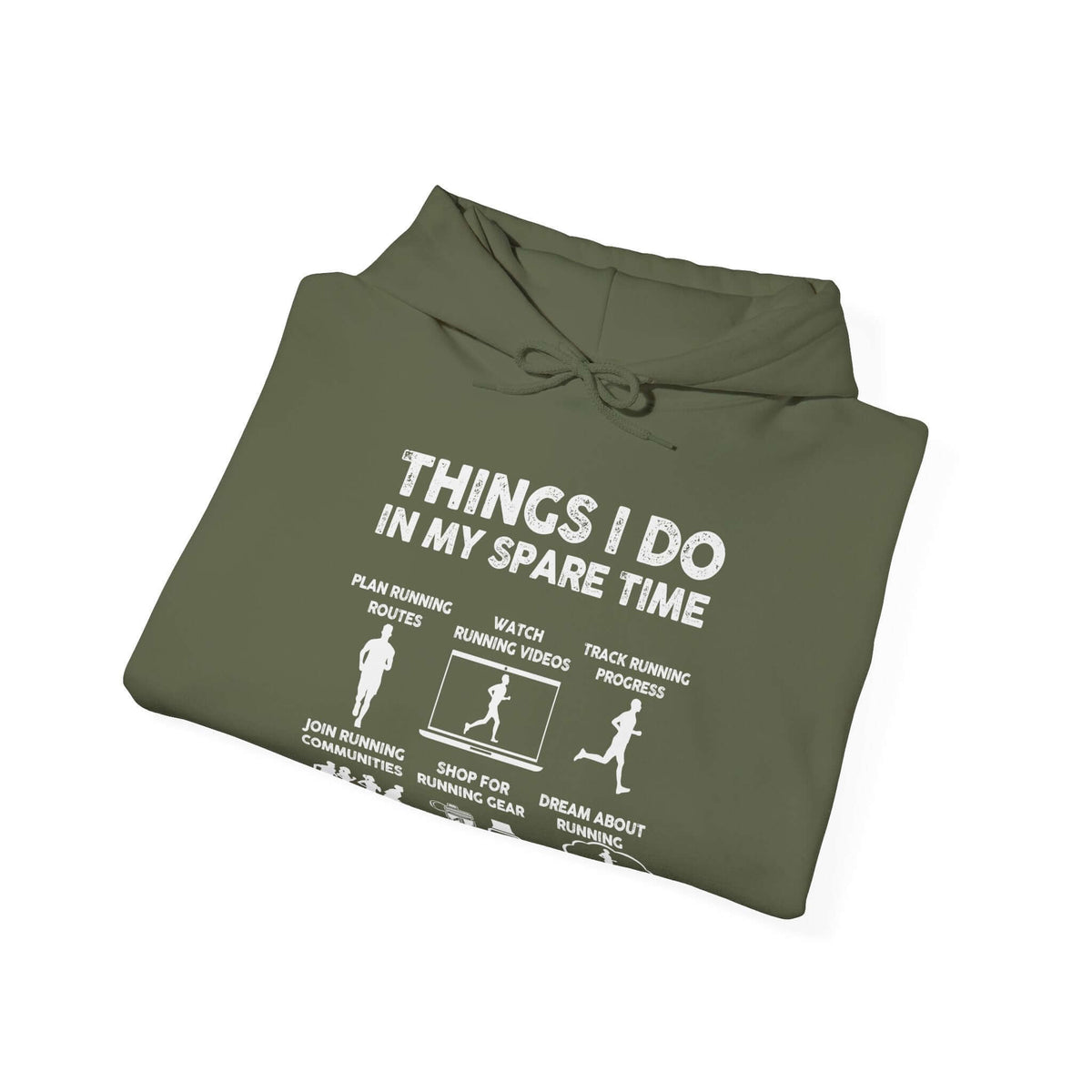 Things I Do In My Spare Time Hoodie | Funny Running Sweatshirt