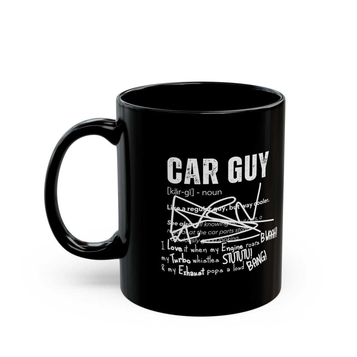 Car Guy Definition Coffee Mug funny mug - automotive enthusiast gift