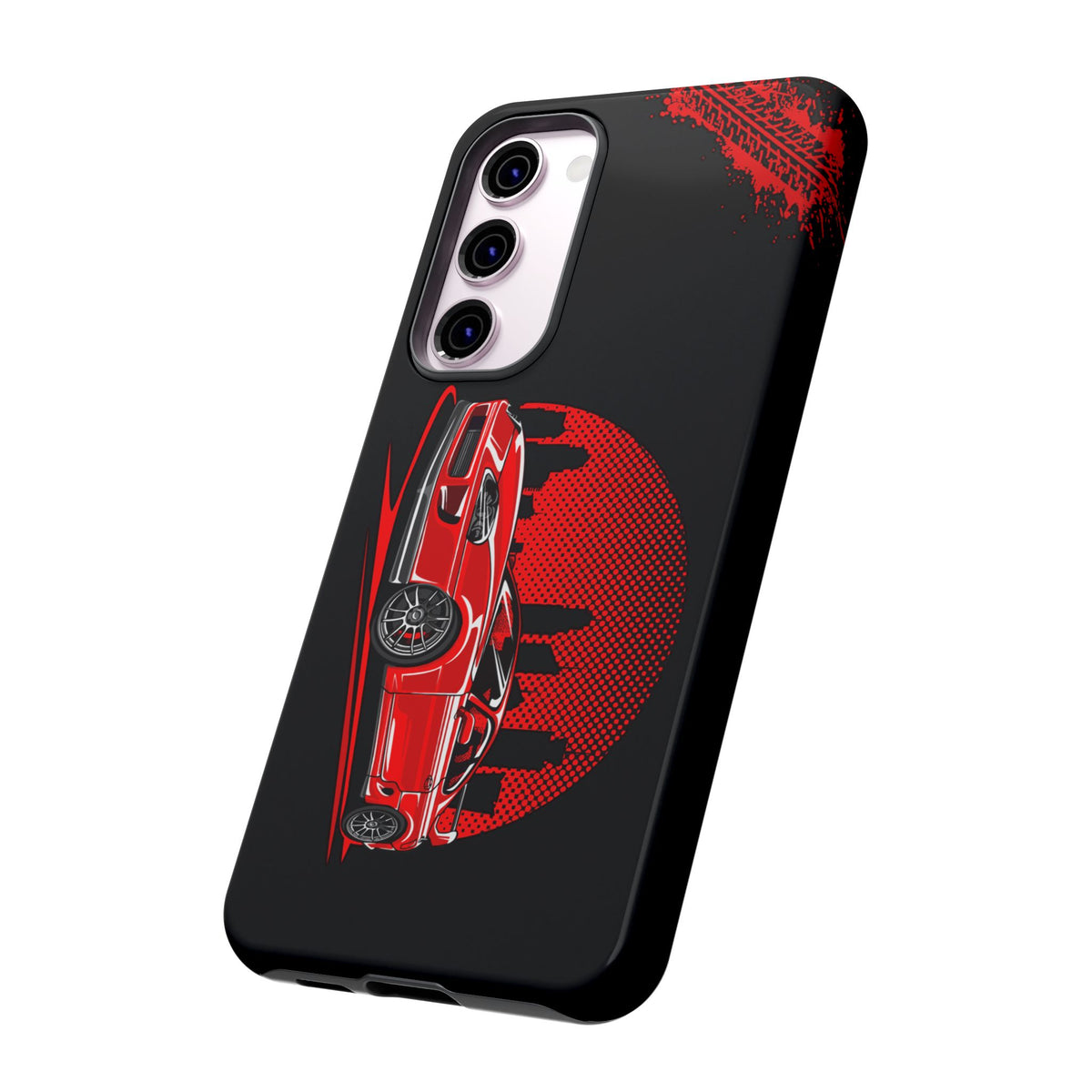 MKIV A80 Supra 2JZ Red City Tough Phone Case | JDM Car Guy Gift
