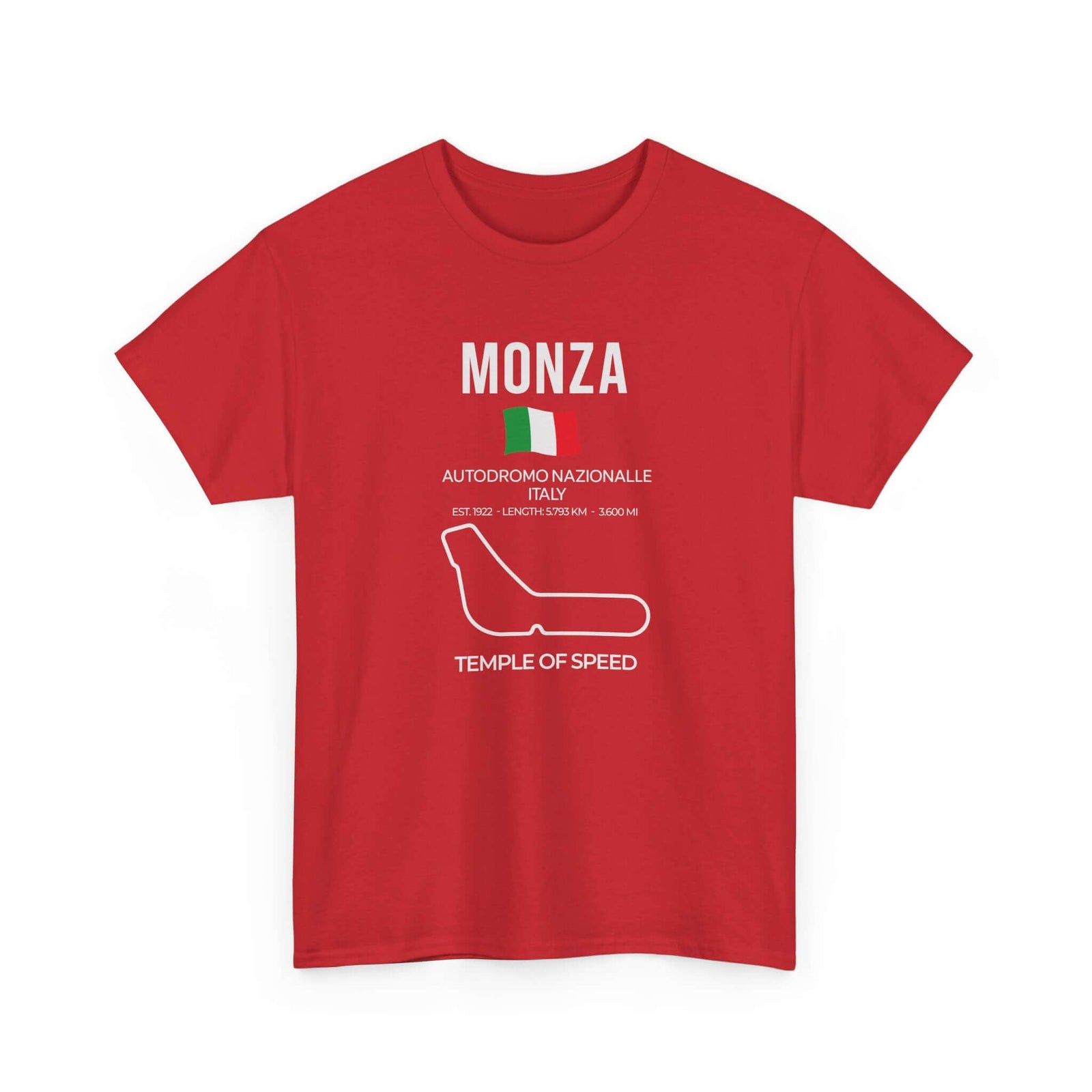 Monza Race Track T-Shirt | Autodromo Nazionale Italy Motorsport Tee