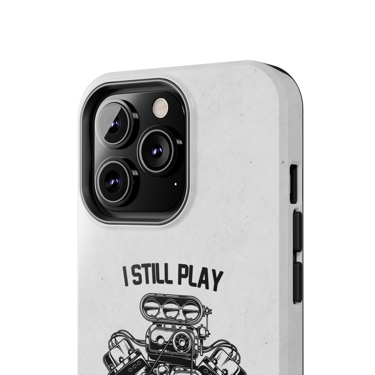 I Still Play with Blocks Engine Swap Tough Phone Case | Car Mechanic Gift