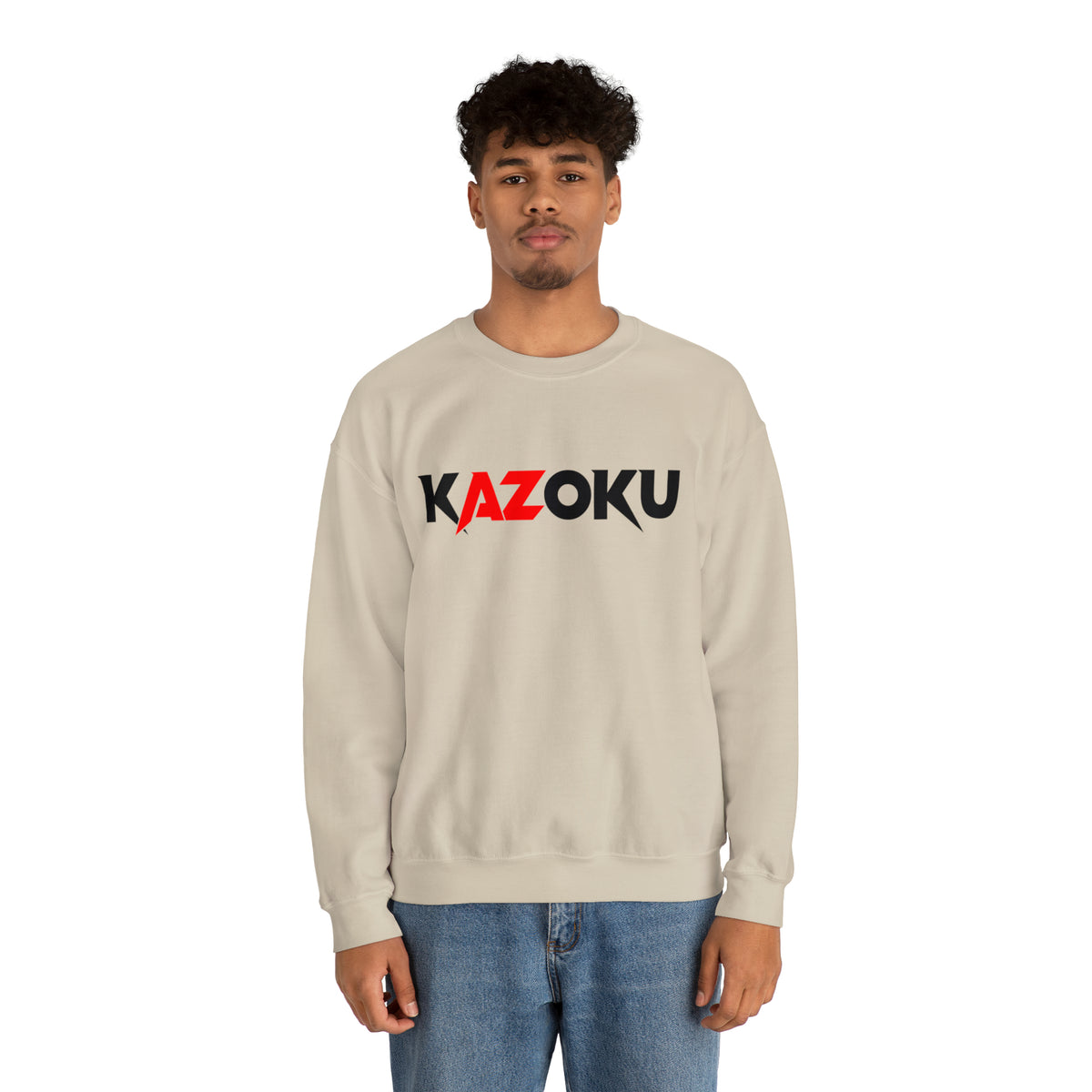 KAZOKU Sweatshirt Red - Design 2