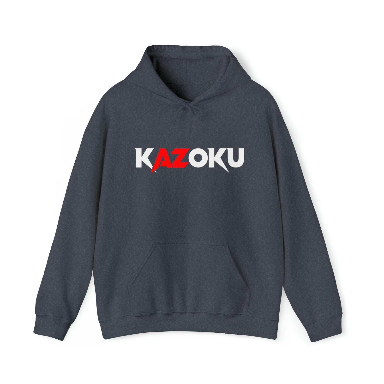KAZOKU Hoodie Red - Design 2