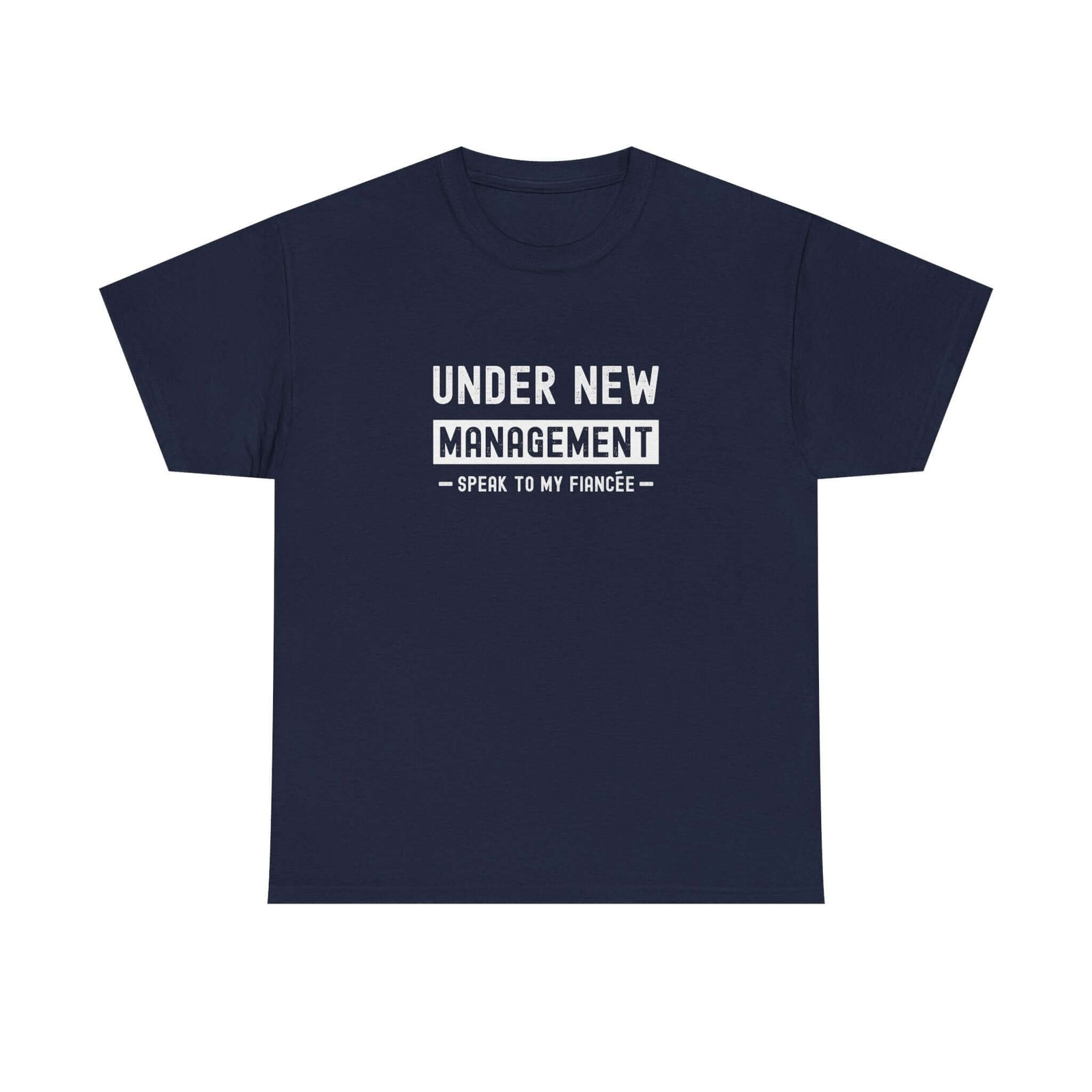 Under New Management T-Shirt shirt back view - car enthusiast tee