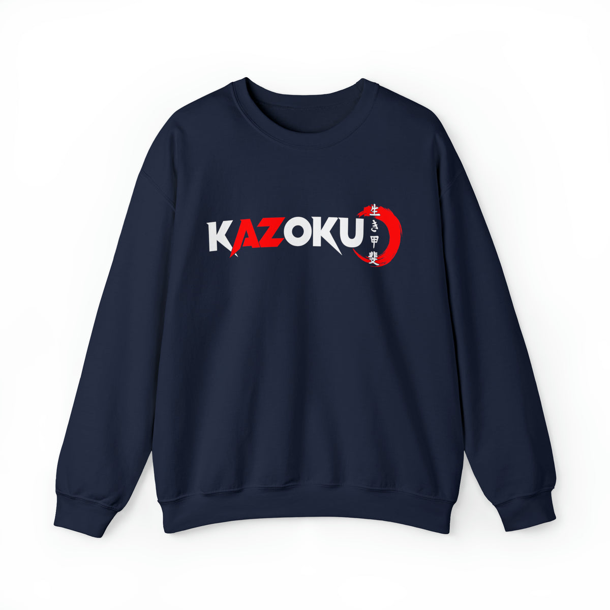 KAZOKU Sweatshirt Red - Design 1
