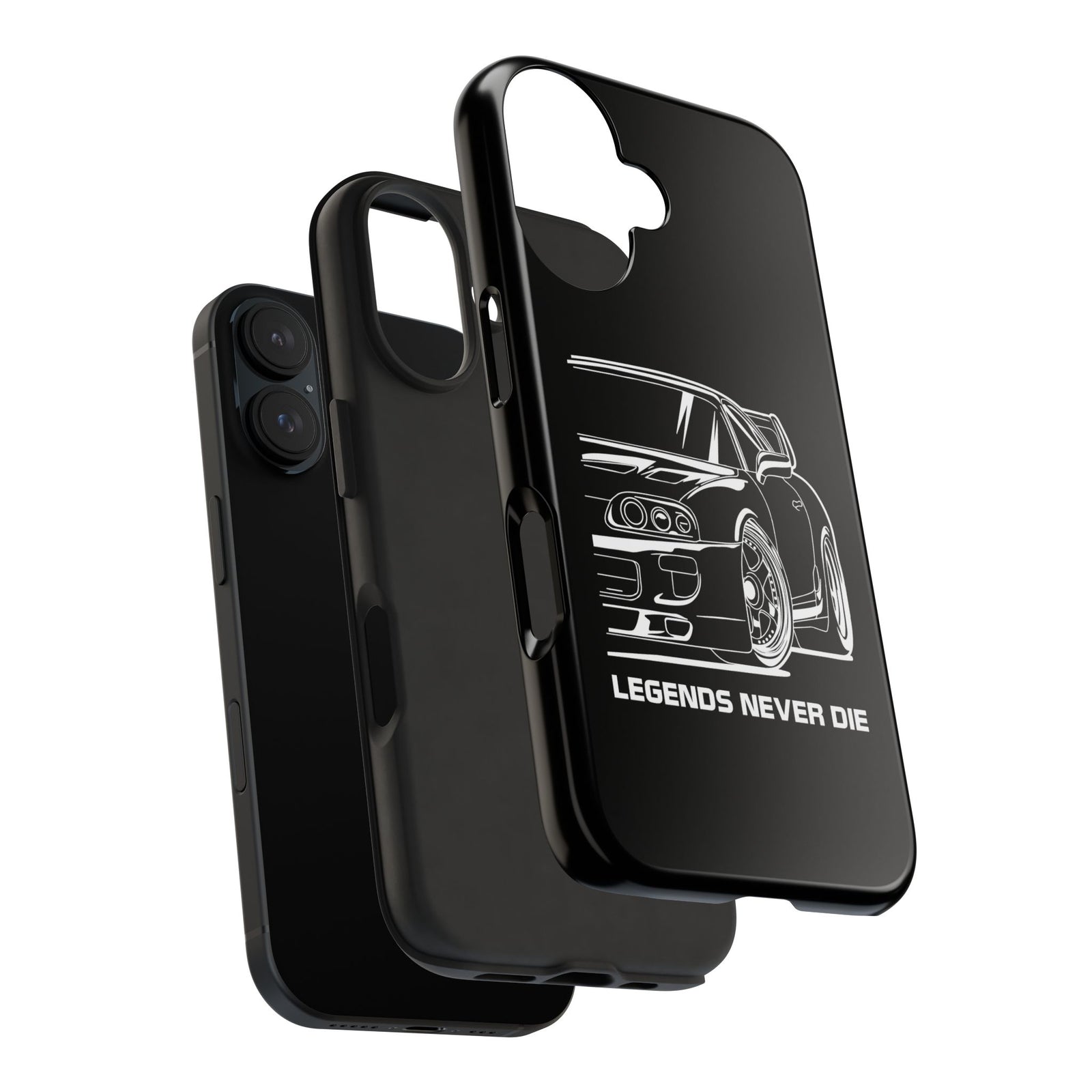 JDM Legends Never Die Phone Case | 90s JDM Car Enthusiast Gift