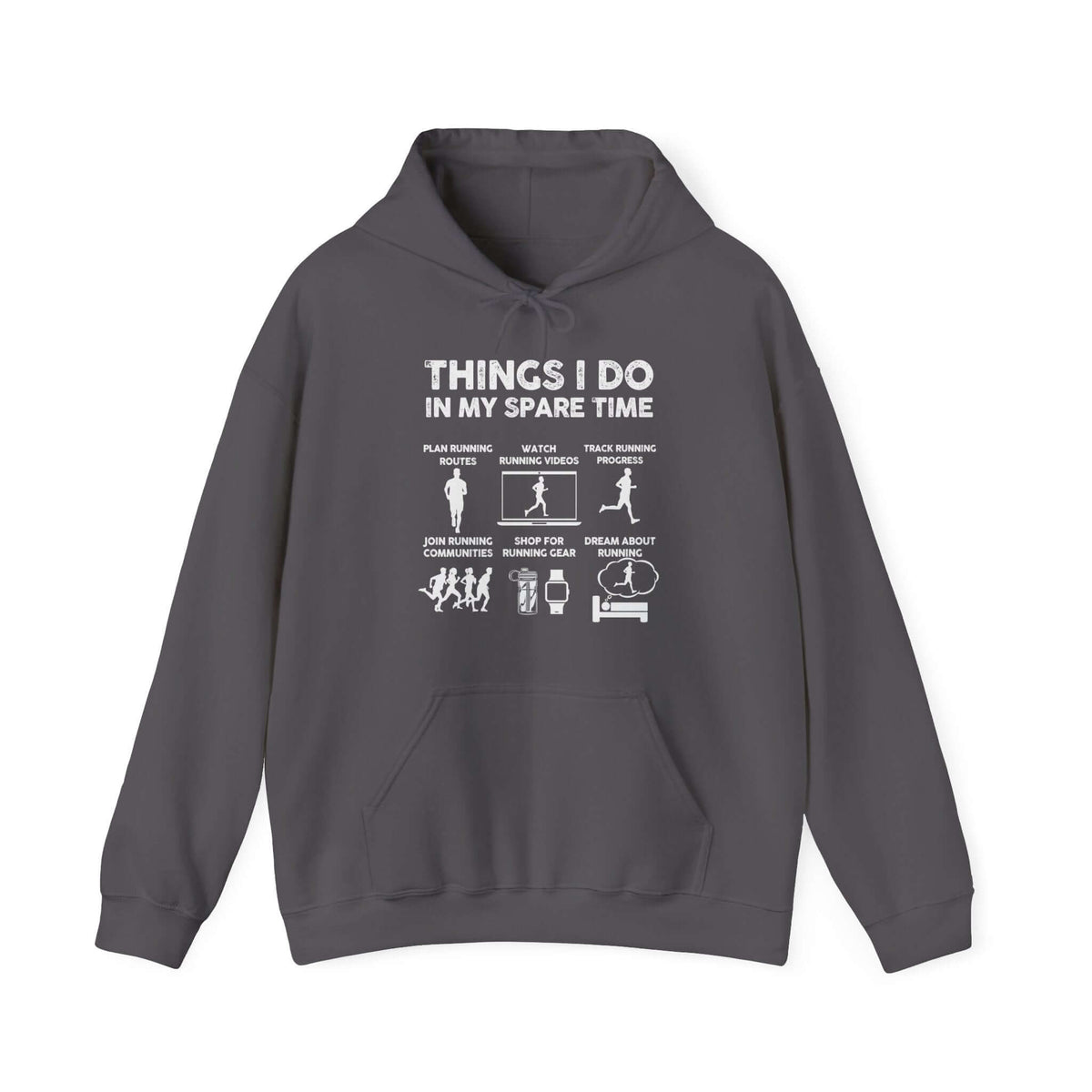 Man wearing Things I Do In My Spare Time Hoodie hoodie - car enthusiast gift