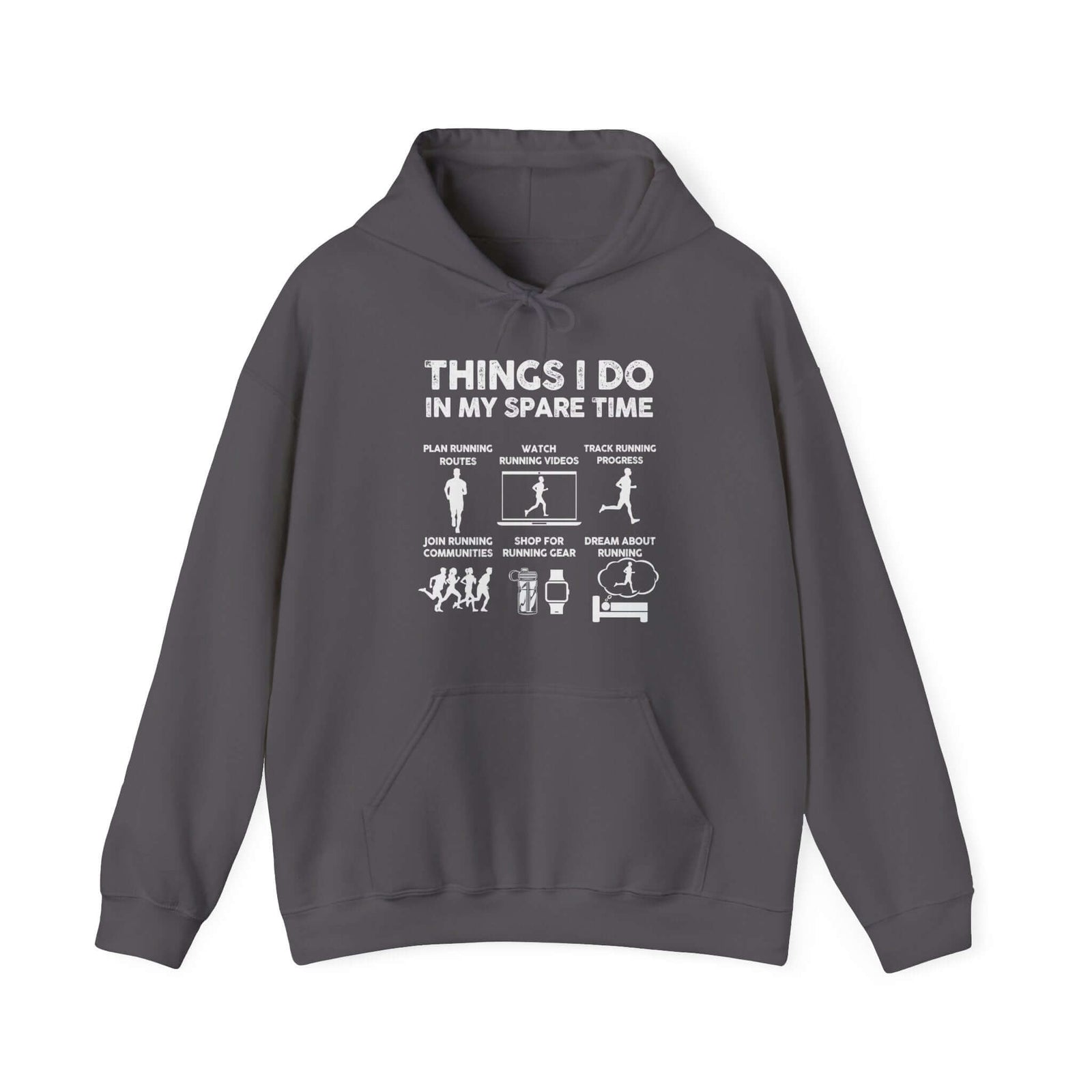 Man wearing Things I Do In My Spare Time Hoodie hoodie - car enthusiast gift