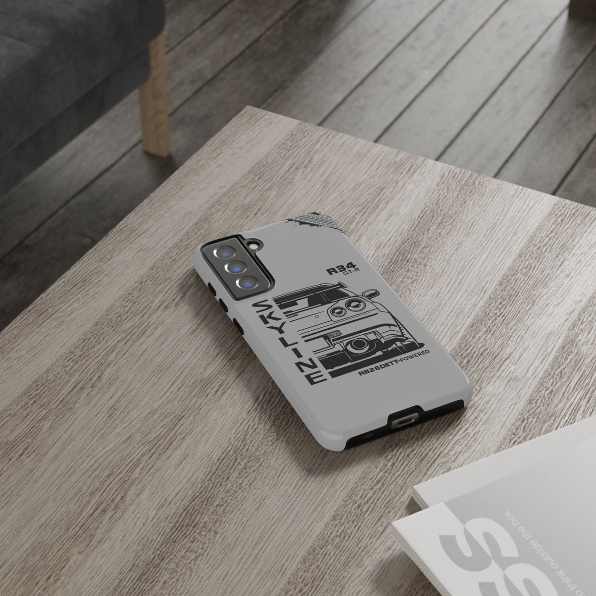 R34 Skyline GTR BNR34 Godzilla Tough Phone Case | JDM Car Gift