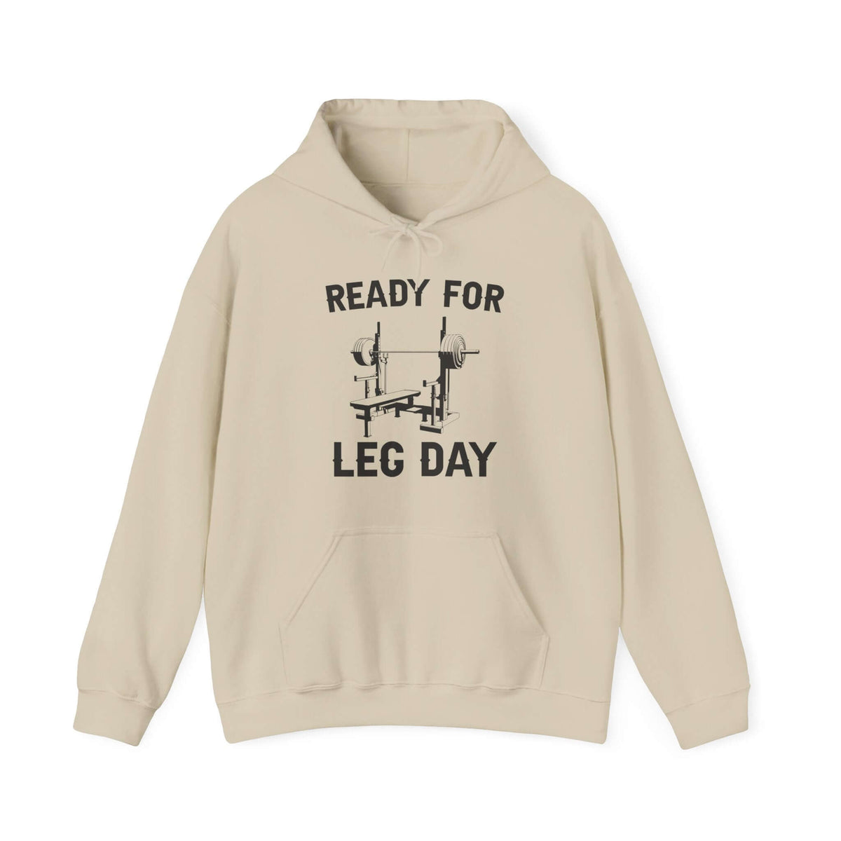 Ready for Leg Day Hoodie pullover - gearhead sweatshirt gift