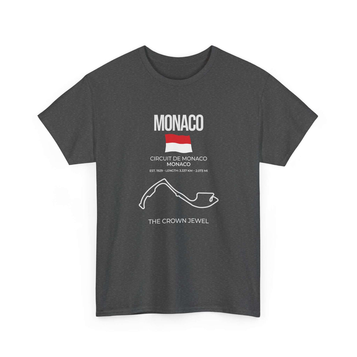 Monaco Race Track T-Shirt | Circuit de Monaco Grand Prix Motorsport Tee