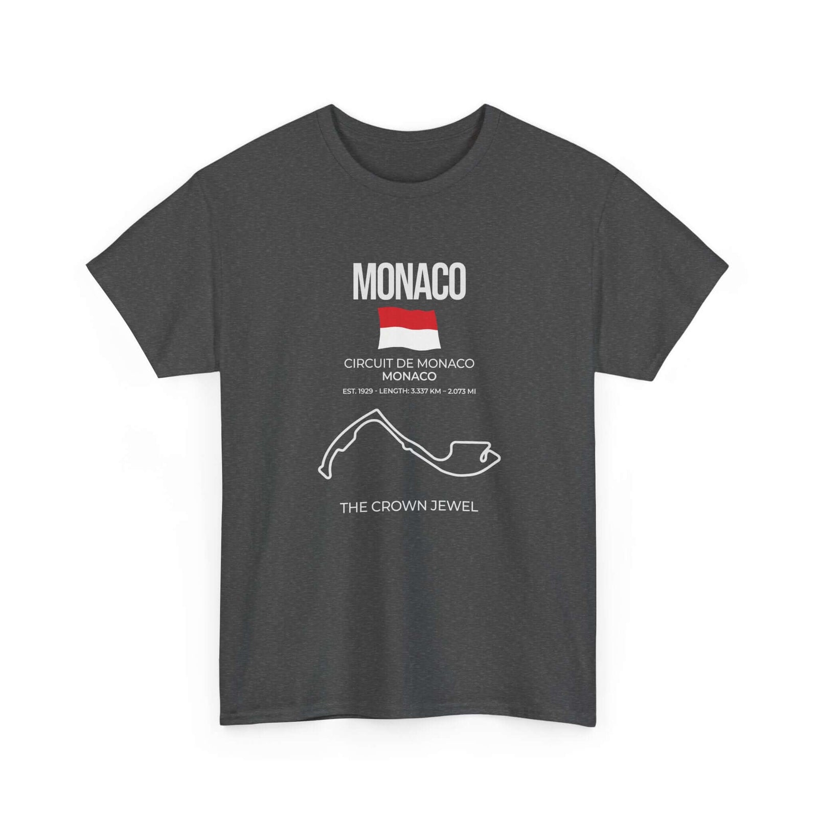 Monaco Race Track T-Shirt | Circuit de Monaco Grand Prix Motorsport Tee