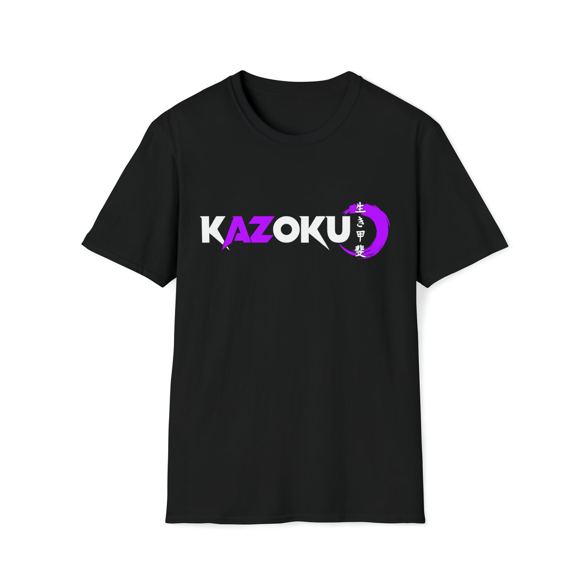 KAZOKU Shirt Purple - Design 1