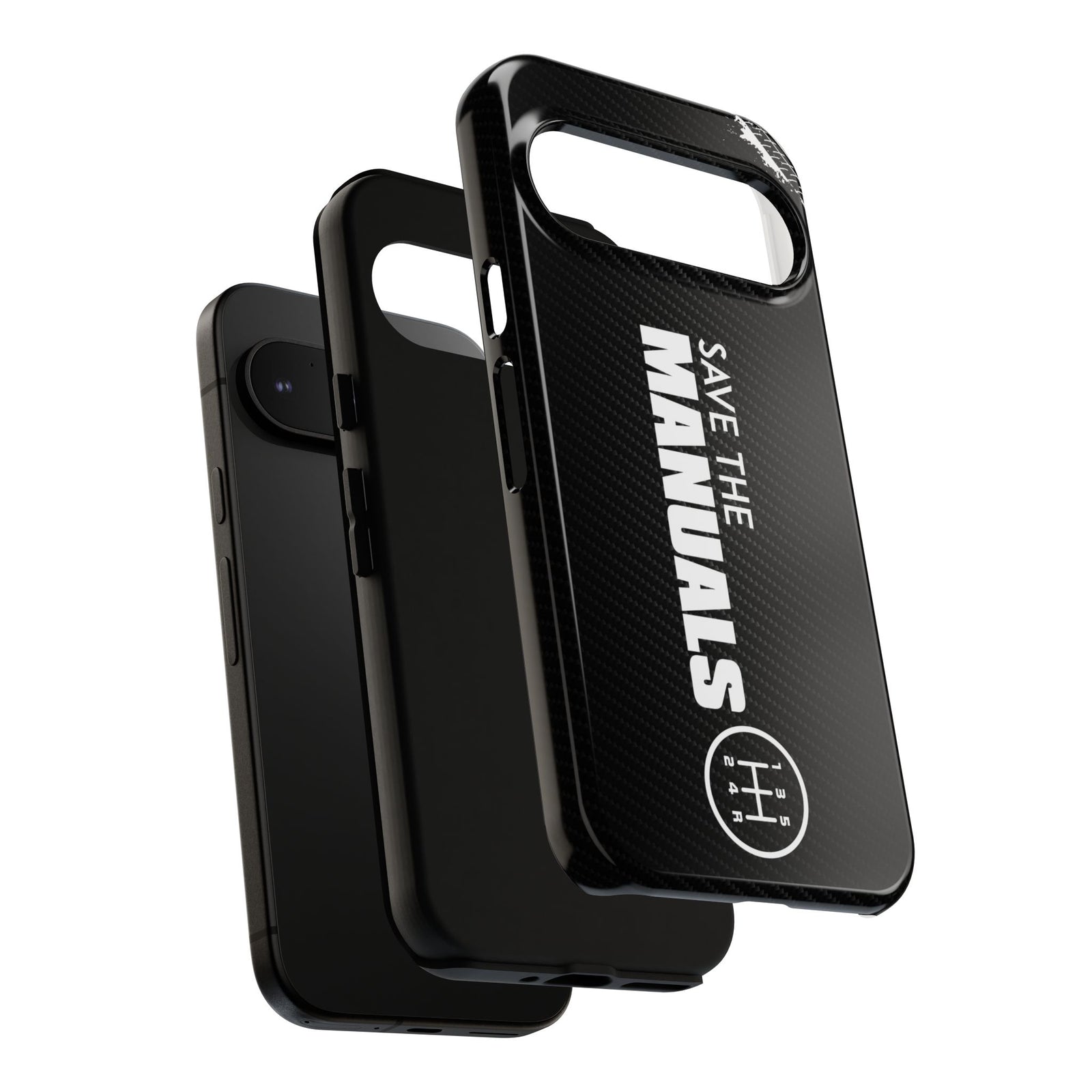 Save The Manuals Tough Phone Case | Manual Transmission Car Guy Gift