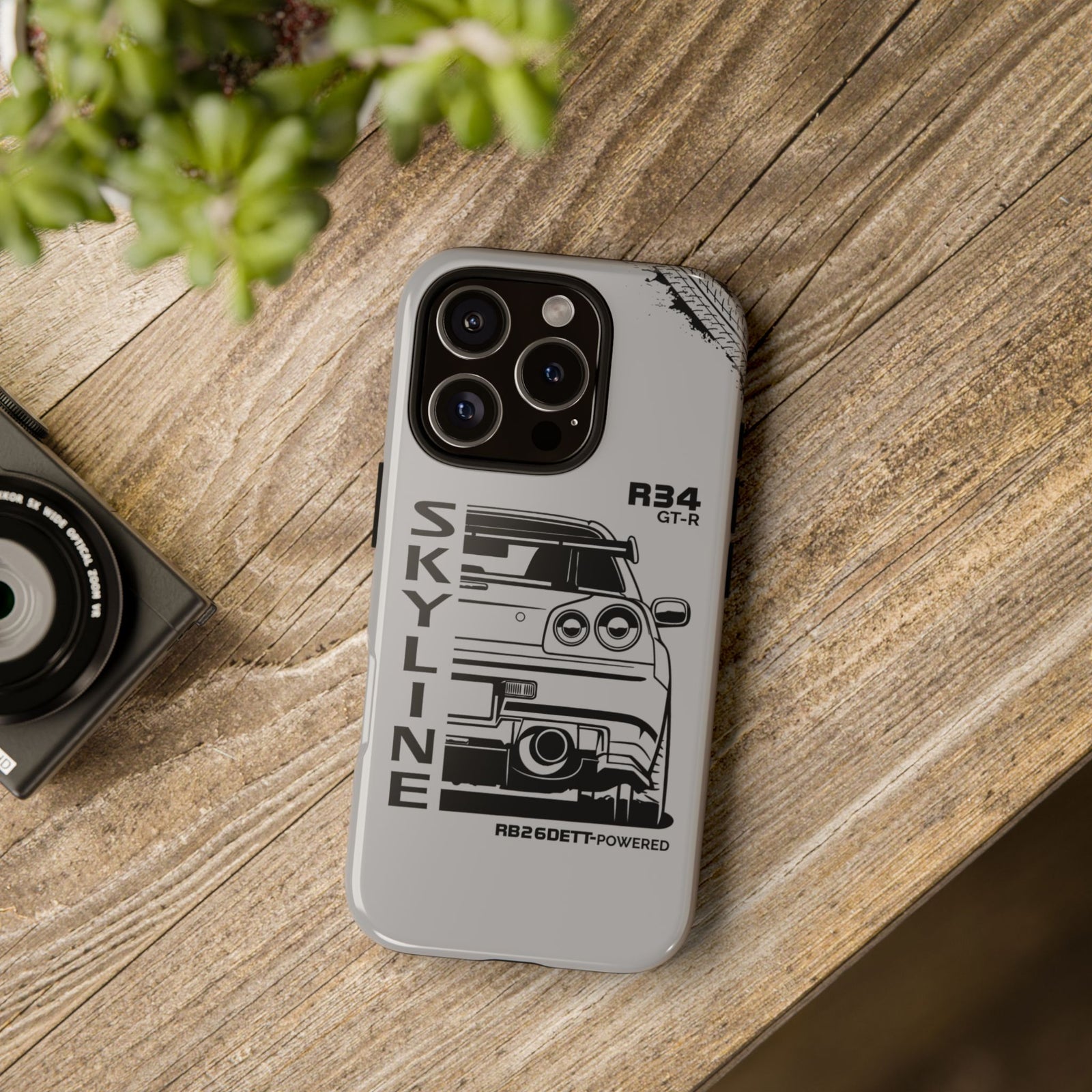 R34 Skyline GTR BNR34 Godzilla Tough Phone Case | JDM Car Gift