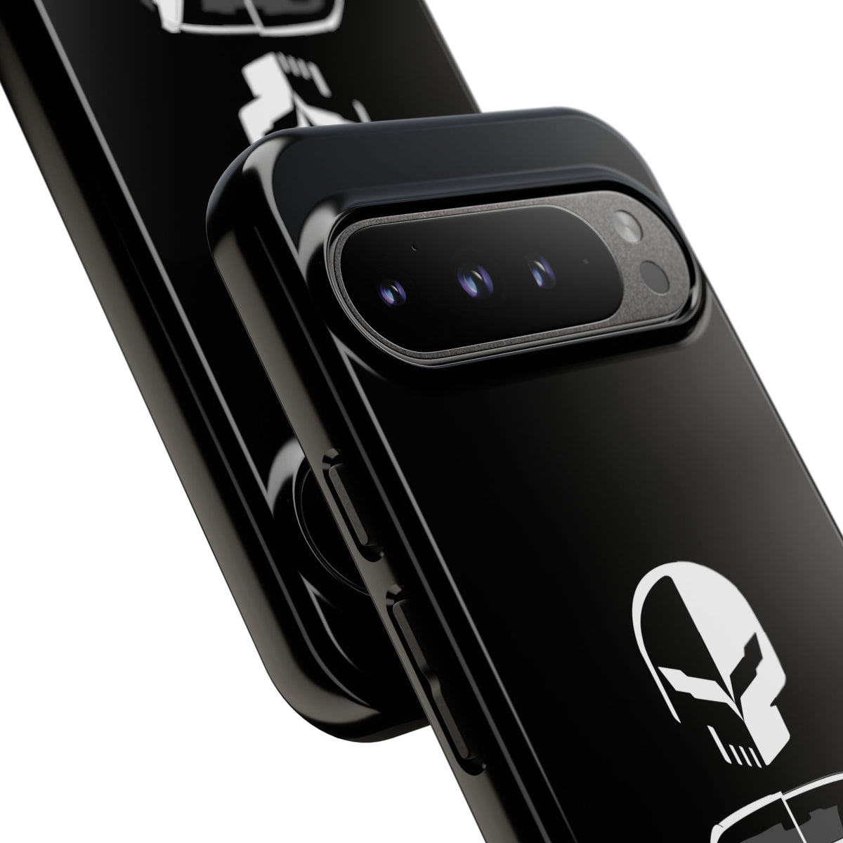 Corvette Punisher Skull Tough Phone Case | Muscle Car Guy Gift