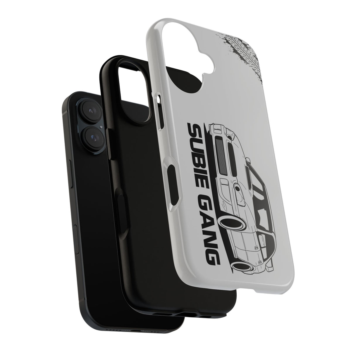 JDM Gang Tough Phone Case - iPhone 16, glossy, dual-layer protection