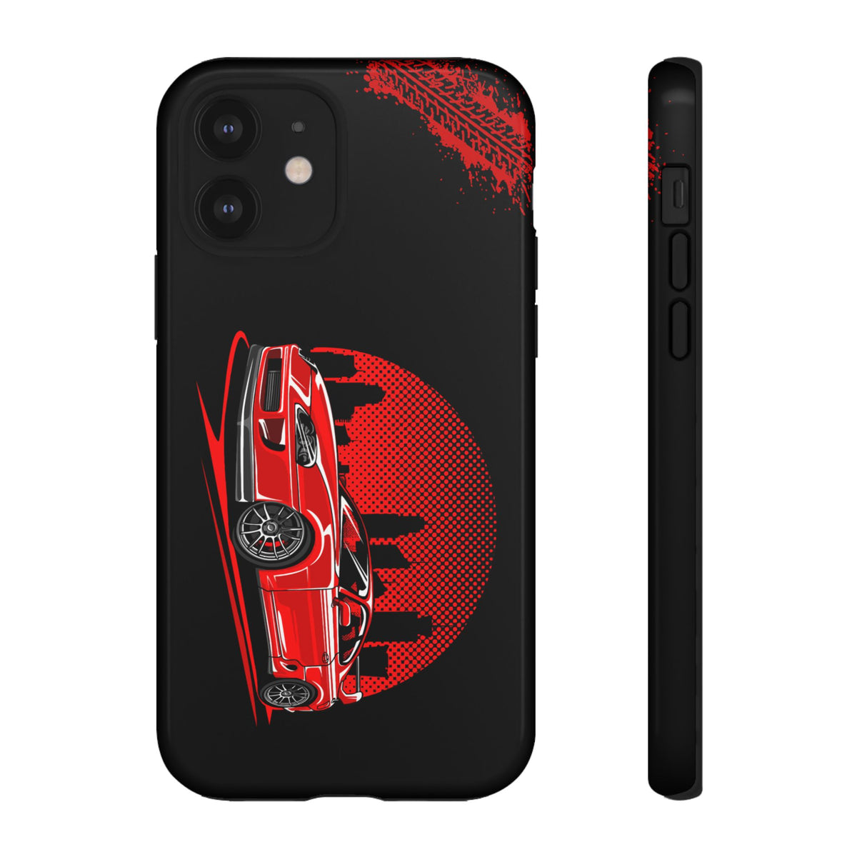 MKIV A80 Supra 2JZ Red City Tough Phone Case | JDM Car Guy Gift