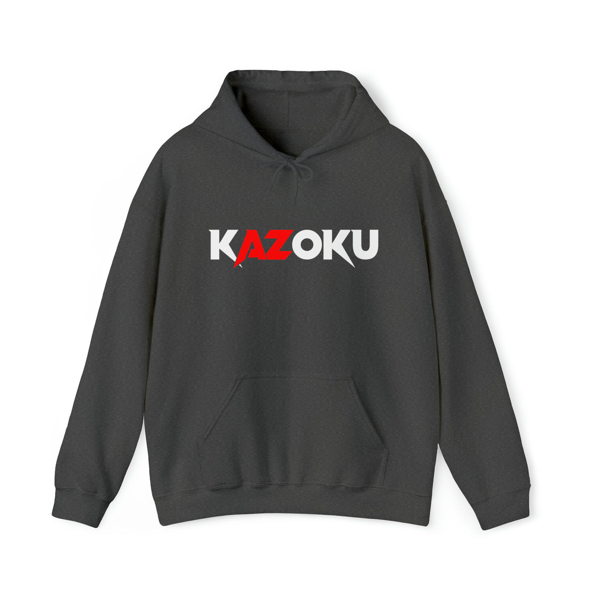 KAZOKU Hoodie Red - Design 2