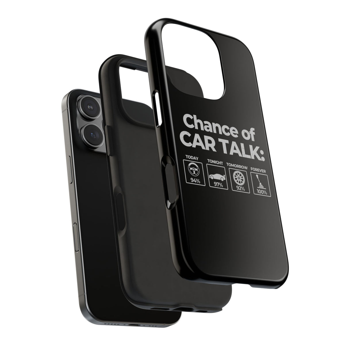 100% Chance of Car Talk Phone Case | Car Enthusiast Gift