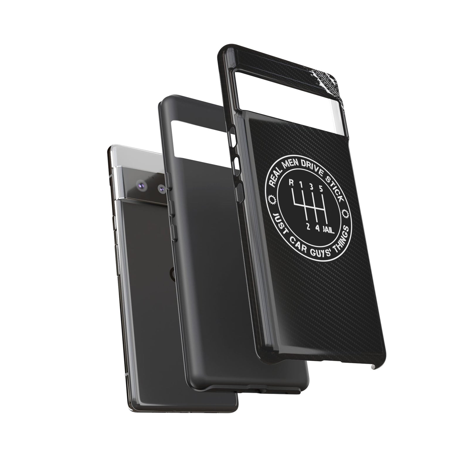 Real Men Drive Stick Manual Transmission Tough Phone Case | Car Guy Gift