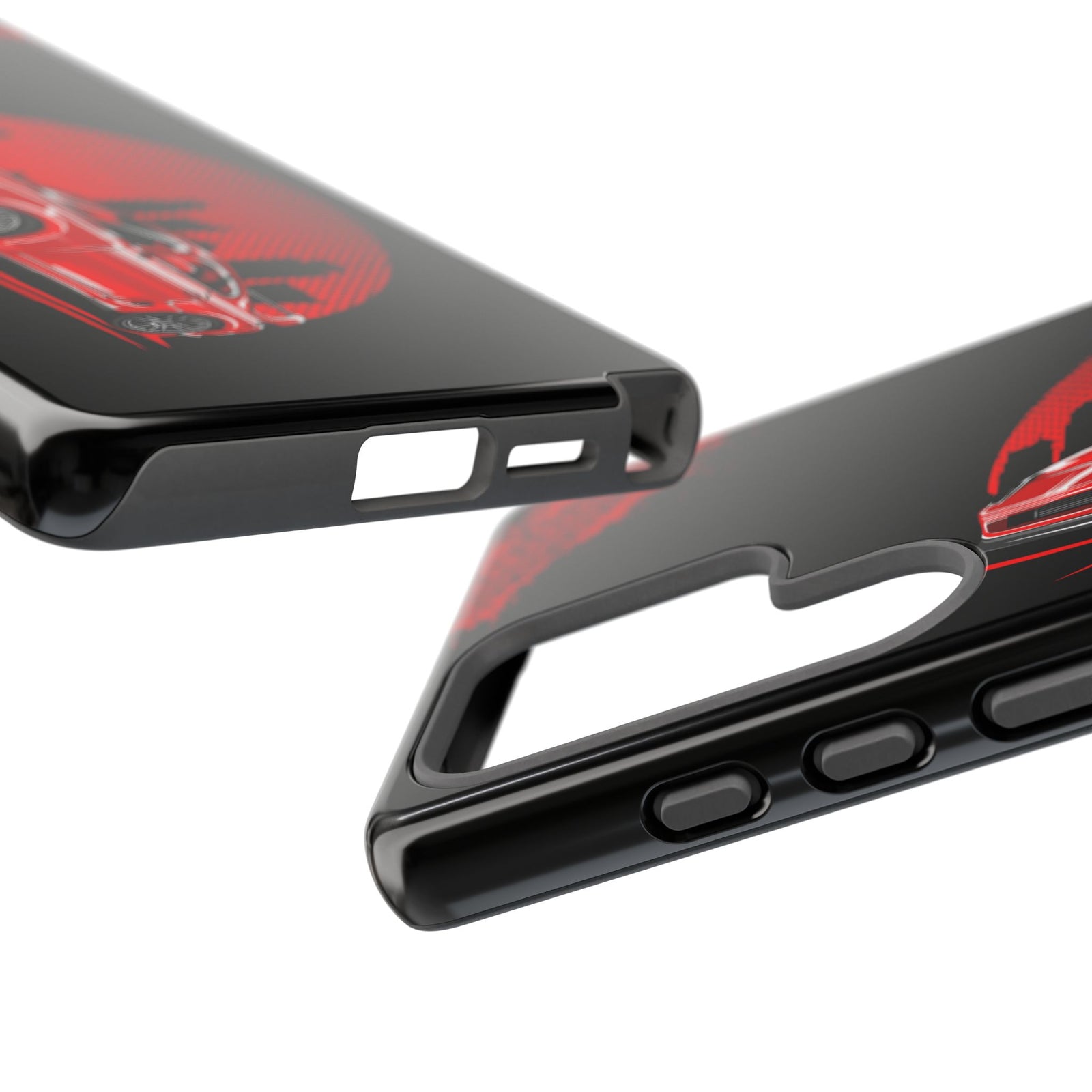 MKIV A80 Supra 2JZ Red City Tough Phone Case | JDM Car Guy Gift