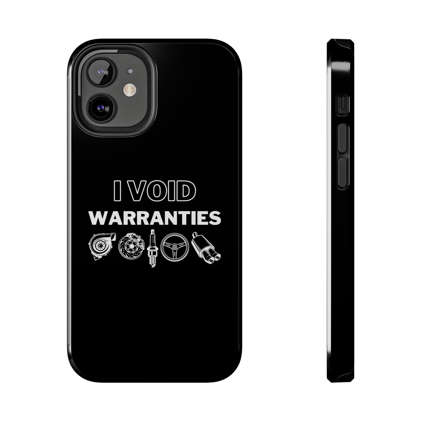 Void Warranties Phone Case t-shirt design - car lover gift