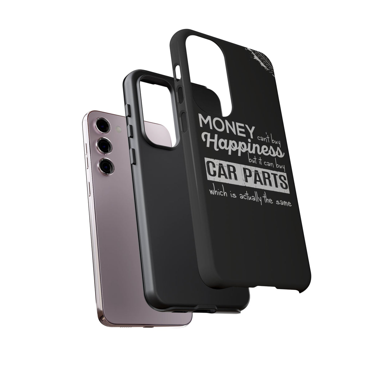 More Car Parts Equals Happiness Tough Phone Case | Car Enthusiast Gift