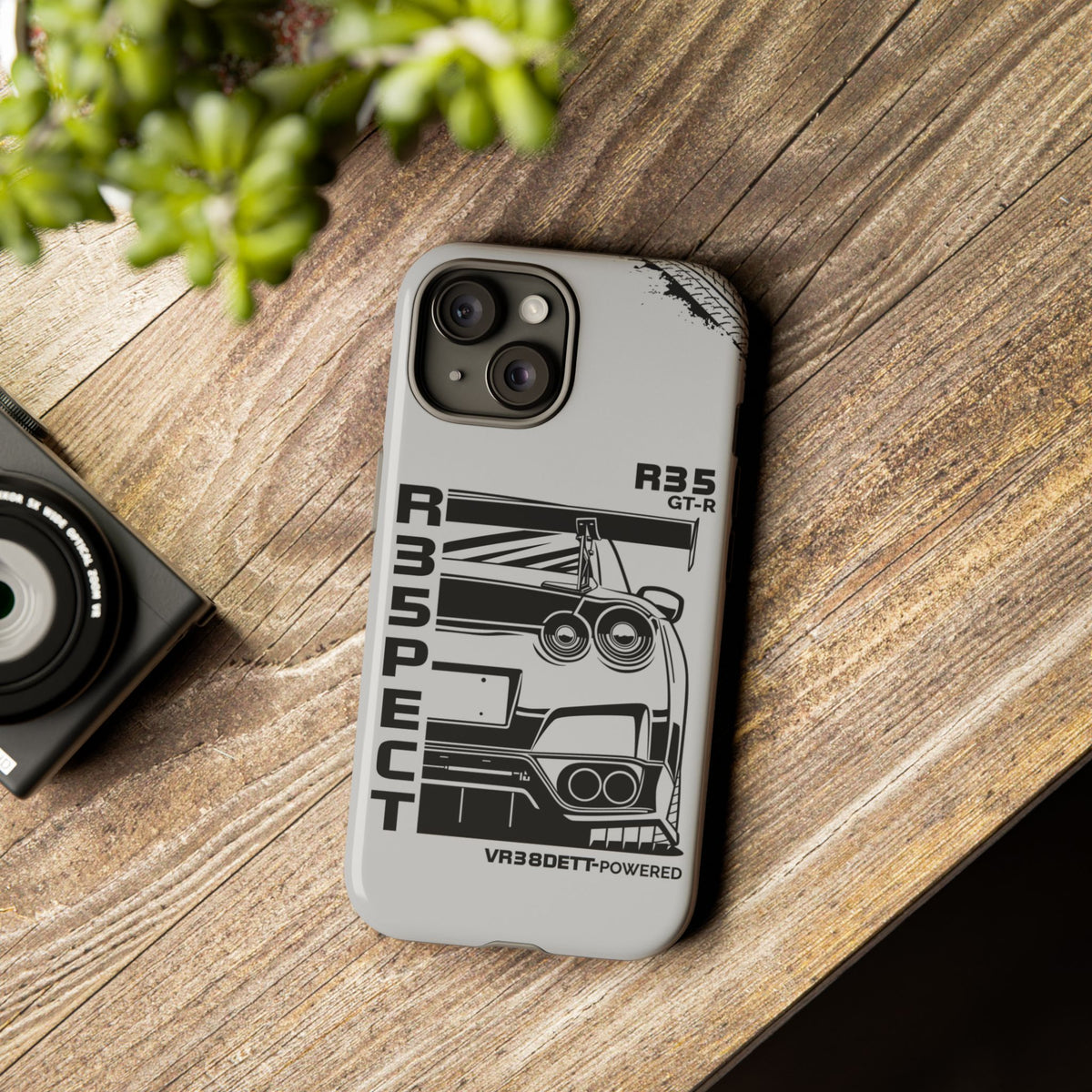 JDM Front View Tough Phone Case - Samsung Galaxy S21 Plus, glossy, lifestyle photo