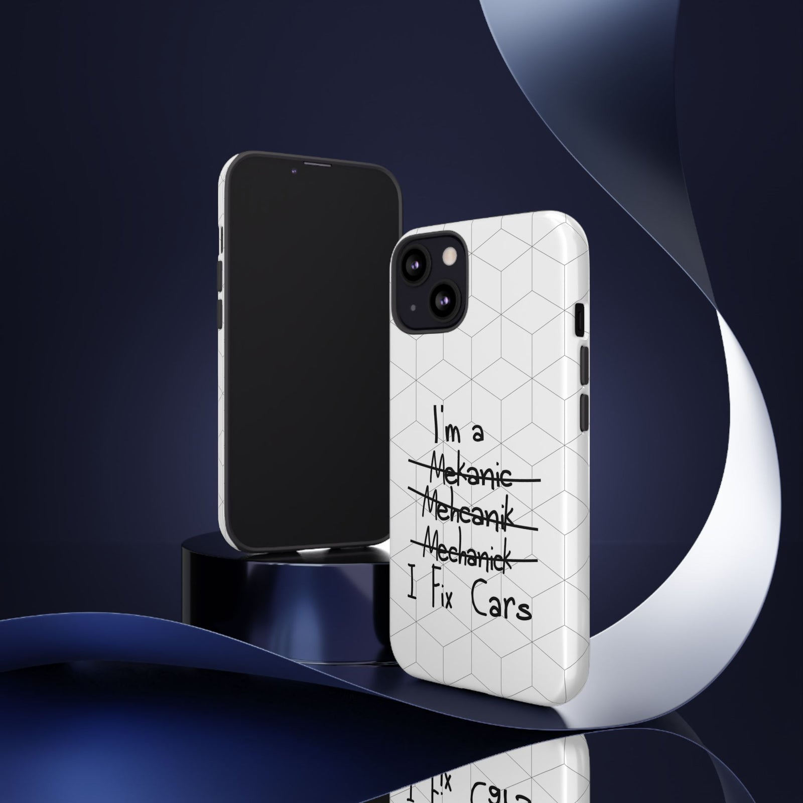 Mechanic I Fix Cars Funny Tough Phone Case | Car Guy Gift