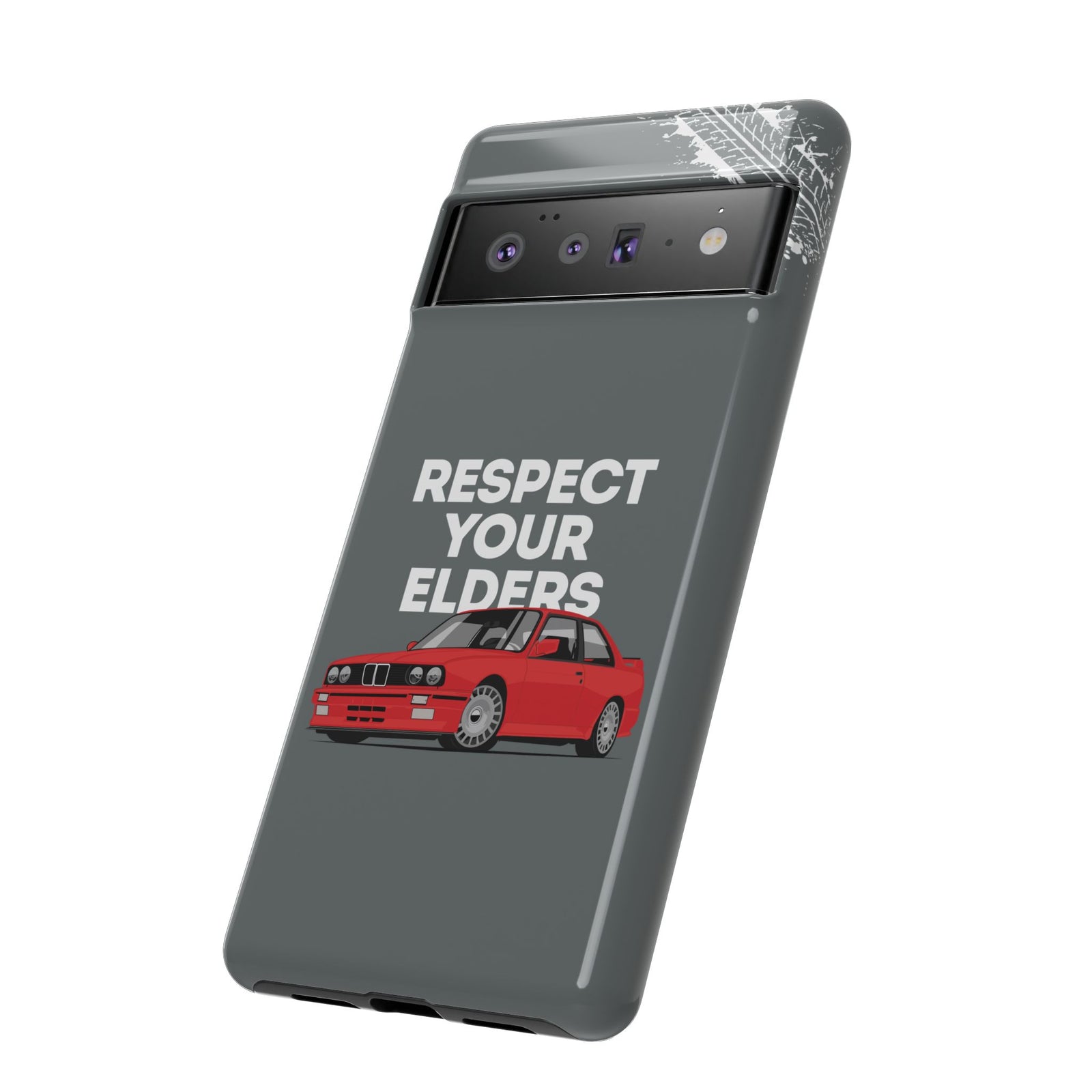 E30 M3 Respect Your Elders Tough Phone Case | Classic Car Guy Gift
