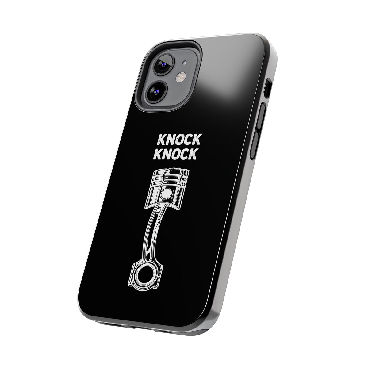 Knock Knock Broken Piston Phone Case | Funny Mechanic Car Guy Gift