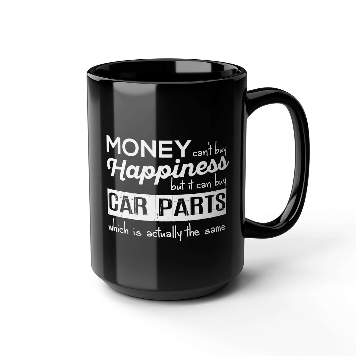 More Car Parts Equals Happiness Mug coffee mug - funny car guy gift