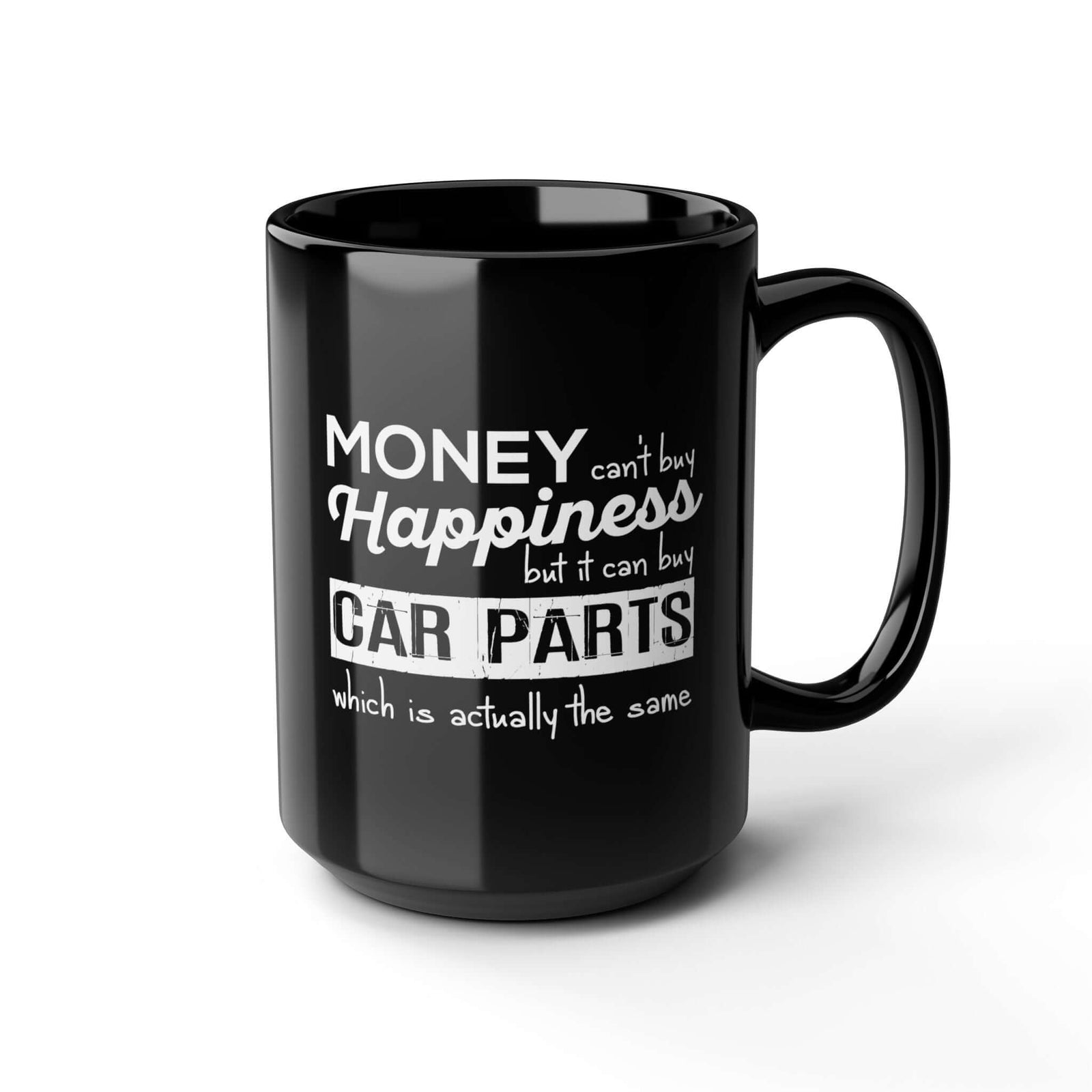 More Car Parts Equals Happiness Mug coffee mug - funny car guy gift