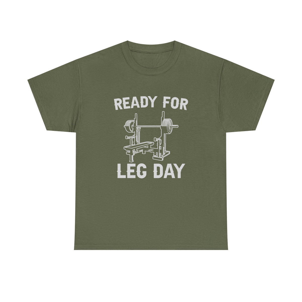 Ready for Leg Day T-Shirt | Funny Gym Shirt for Men
