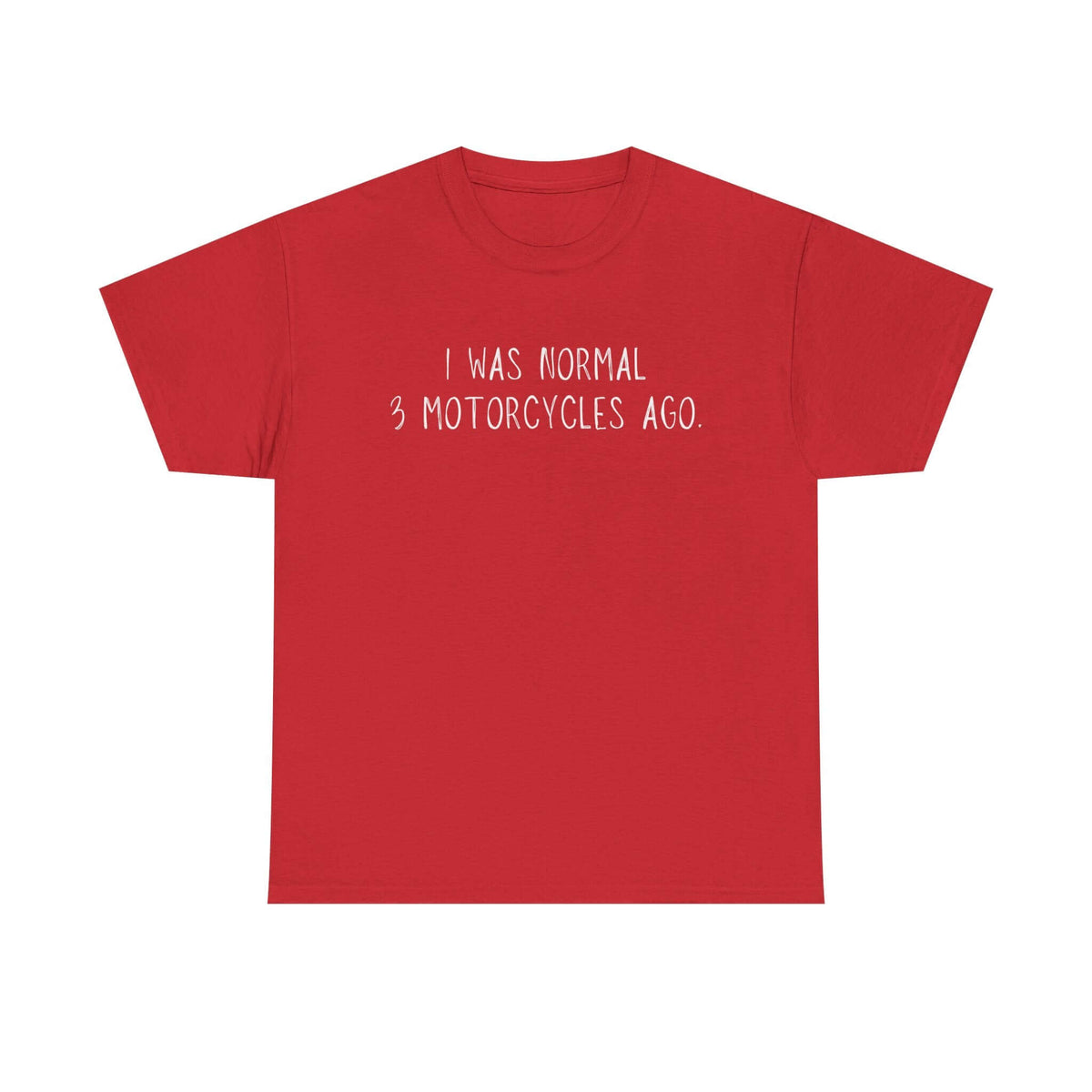 Motorcycle shirt - normal 3 motorcycles ago - funny gift for riders