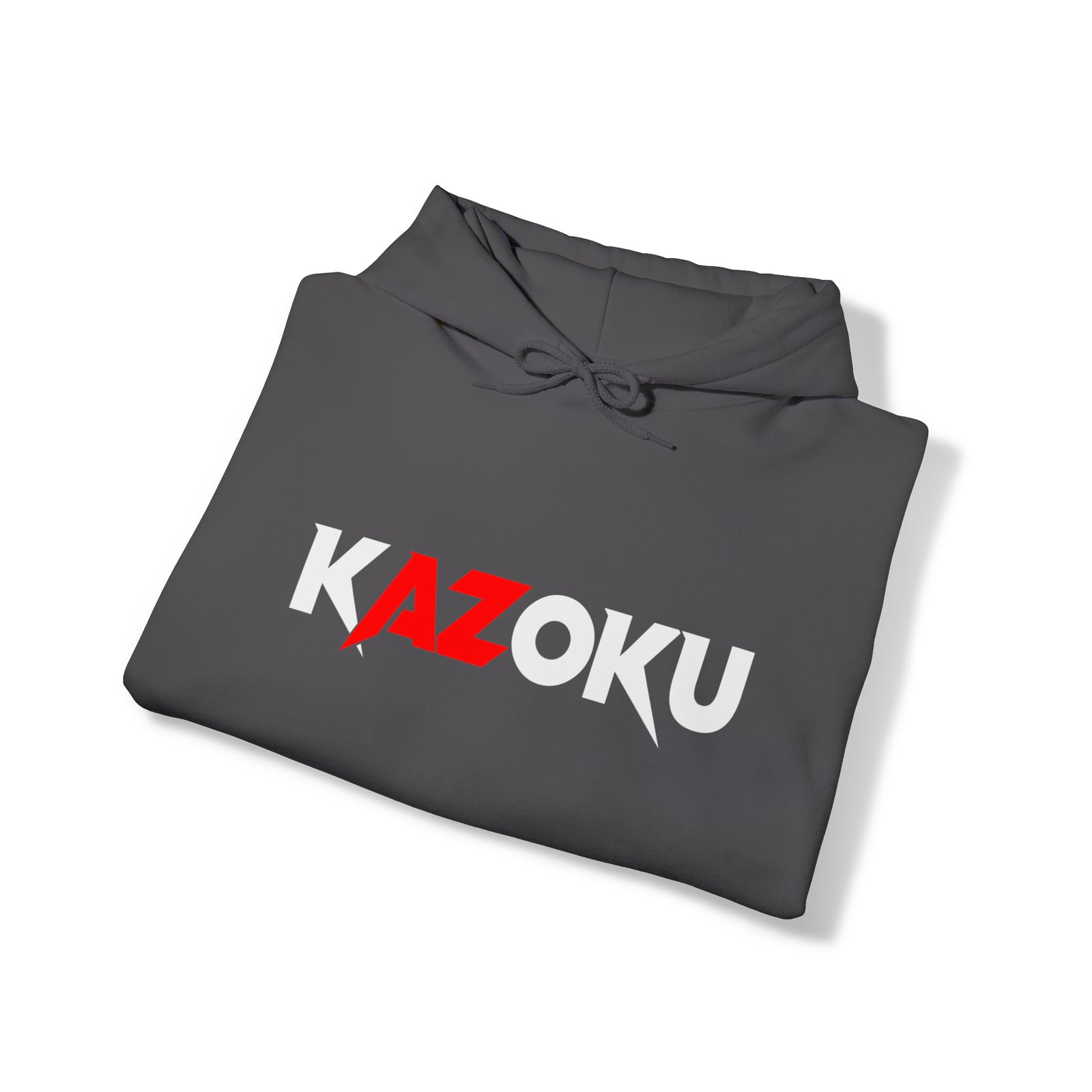 KAZOKU Hoodie Red - Design 2
